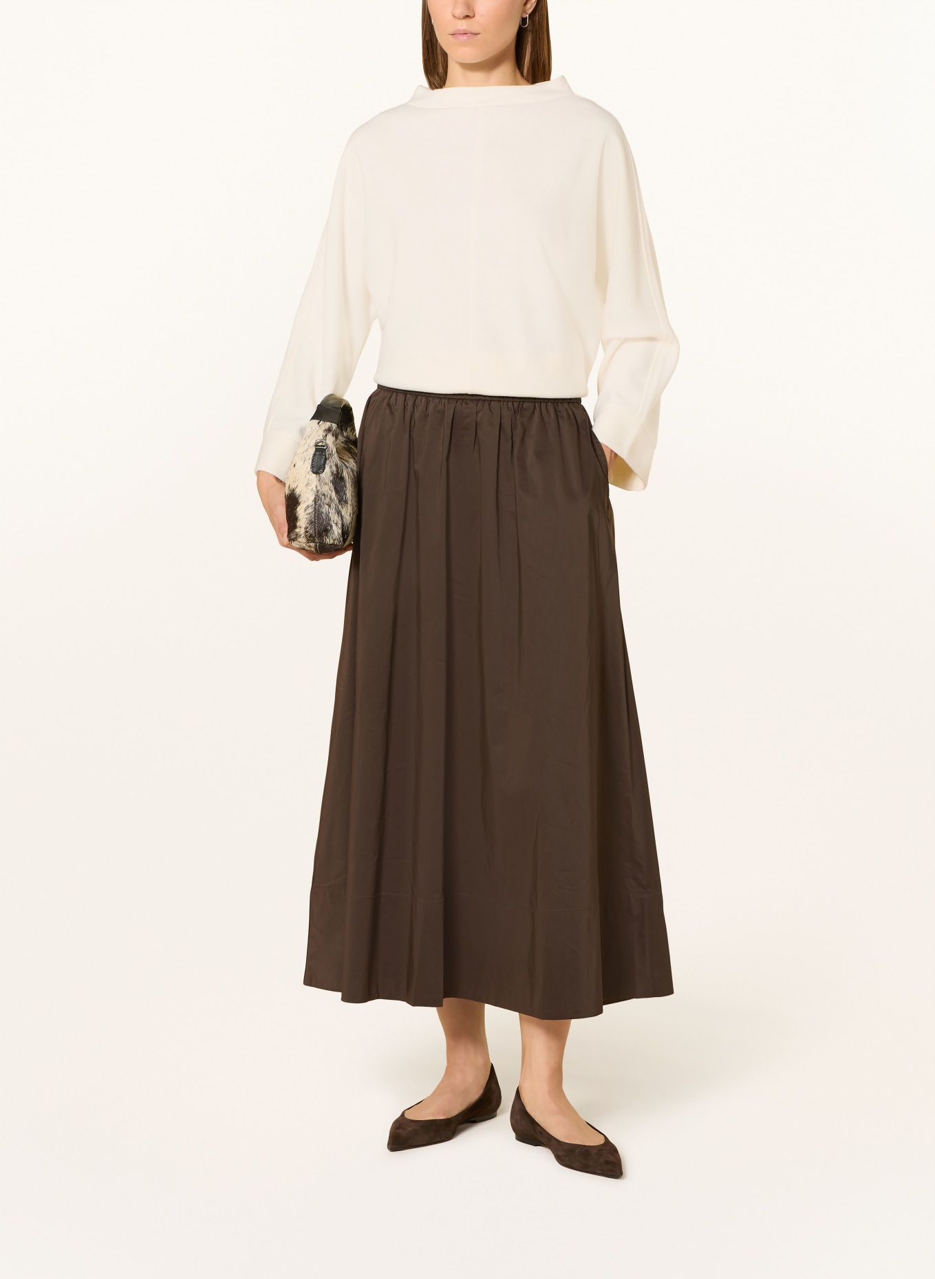 OPUS Sweatshirt GITANI: ECRU