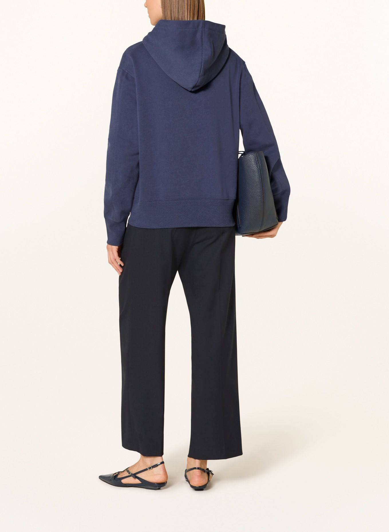 OPUS Mikina s kapucí GESPI: TMAVĚ MODRÁ