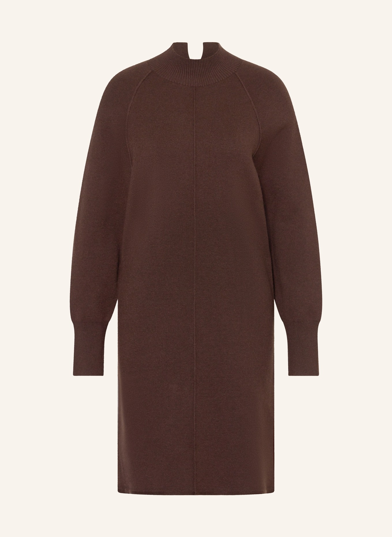 OPUS WONDANI knit dress: DARK BROWN