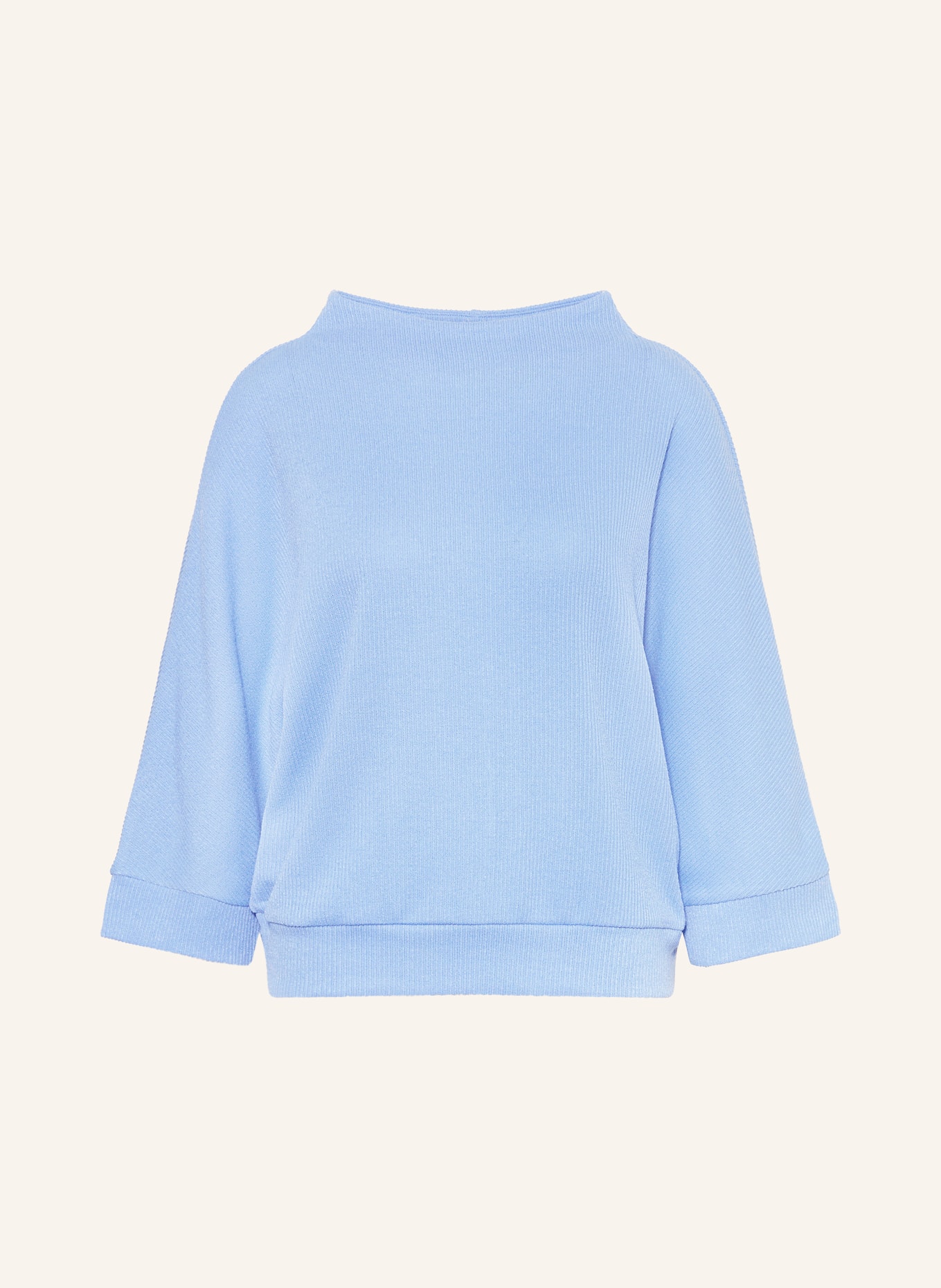 OPUS Shirt SAGIDA mit 3/4-Arm: HELLBLAU