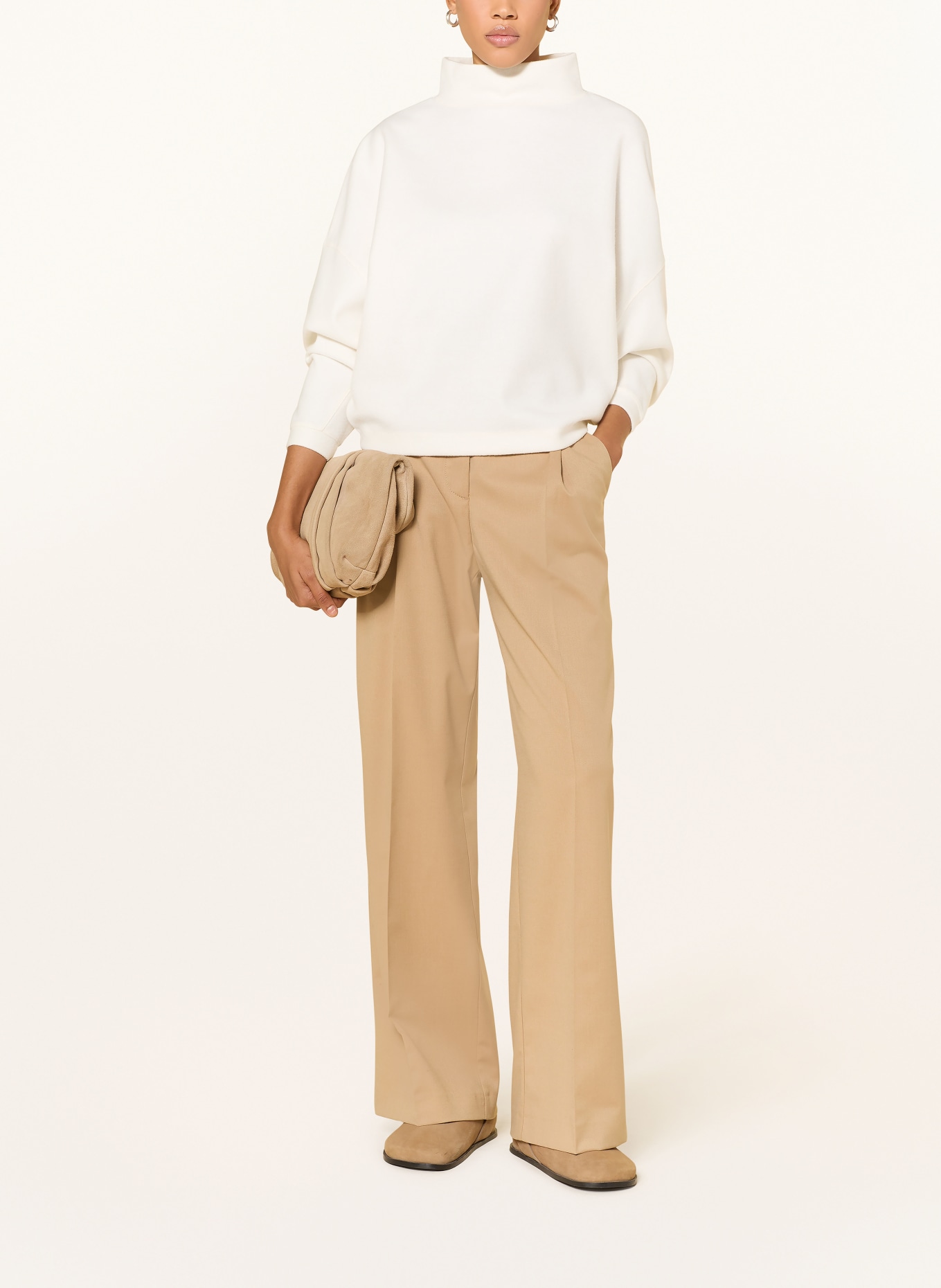 OPUS GUMBI sweatshirt: ECRU