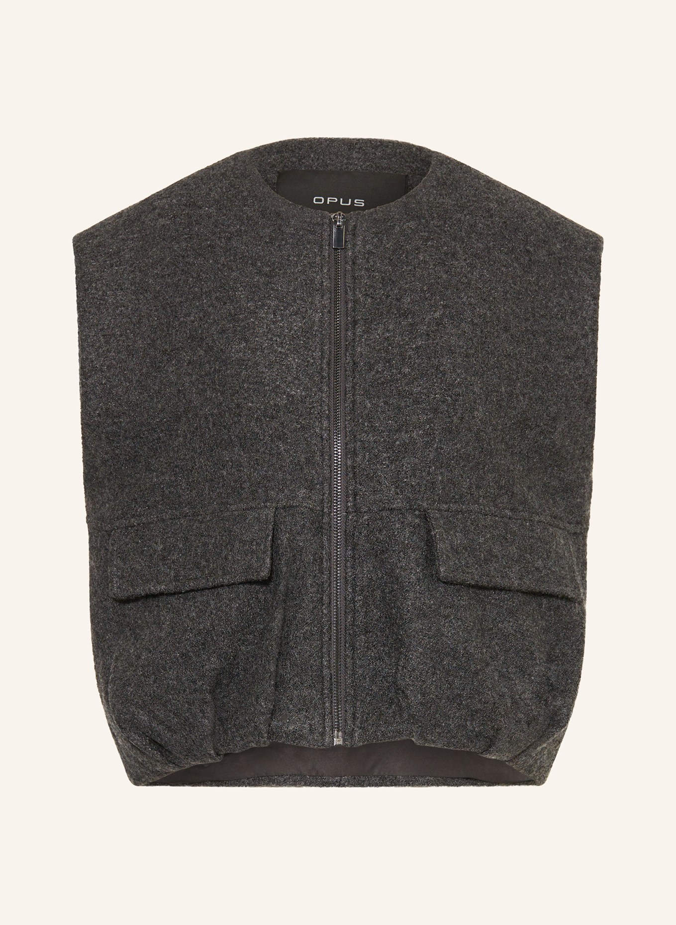 OPUS Weste WOMAYA: DUNKELGRAU