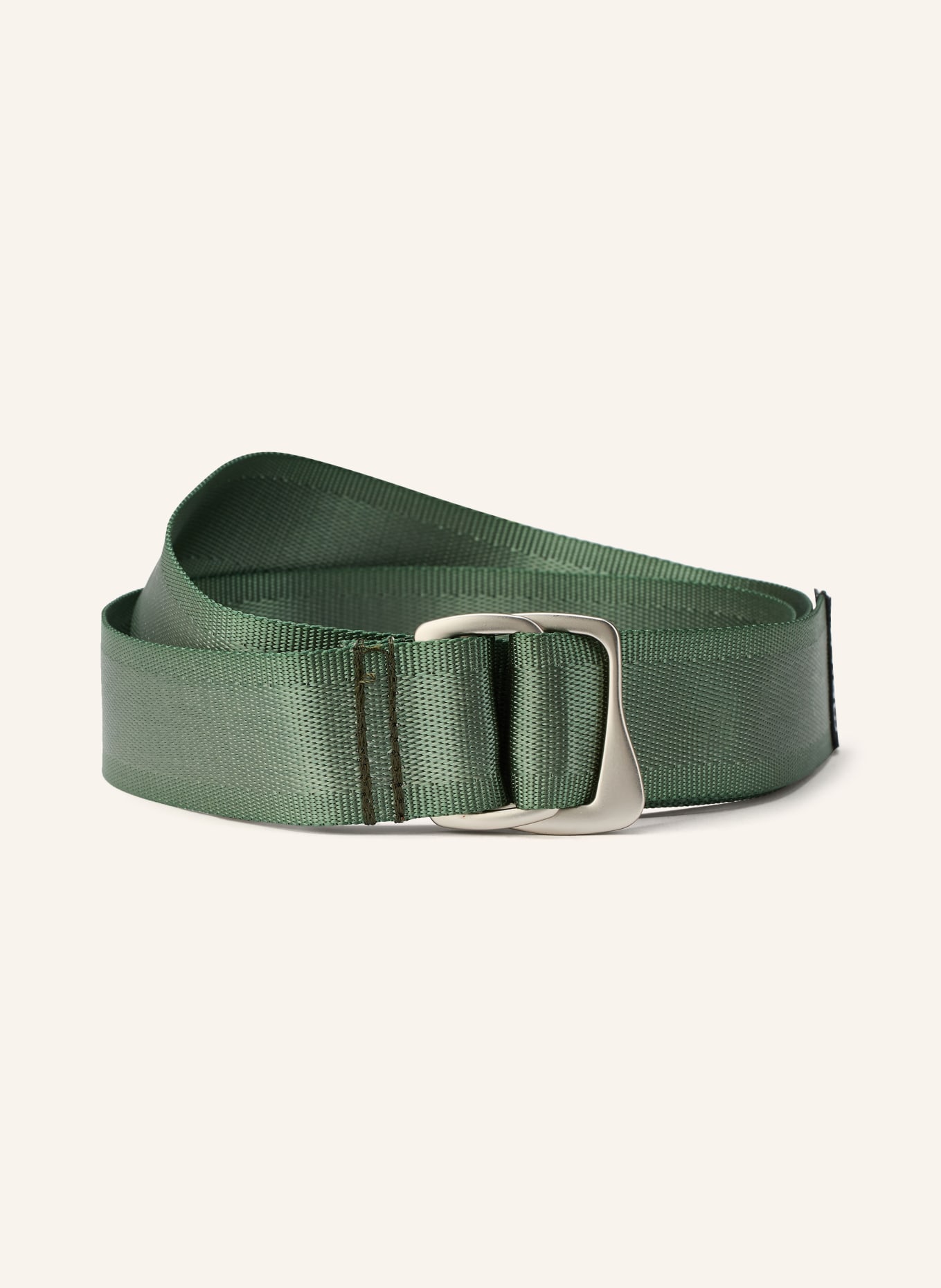 me°ru' Gürtel TROMS: OLIV / SILBER
