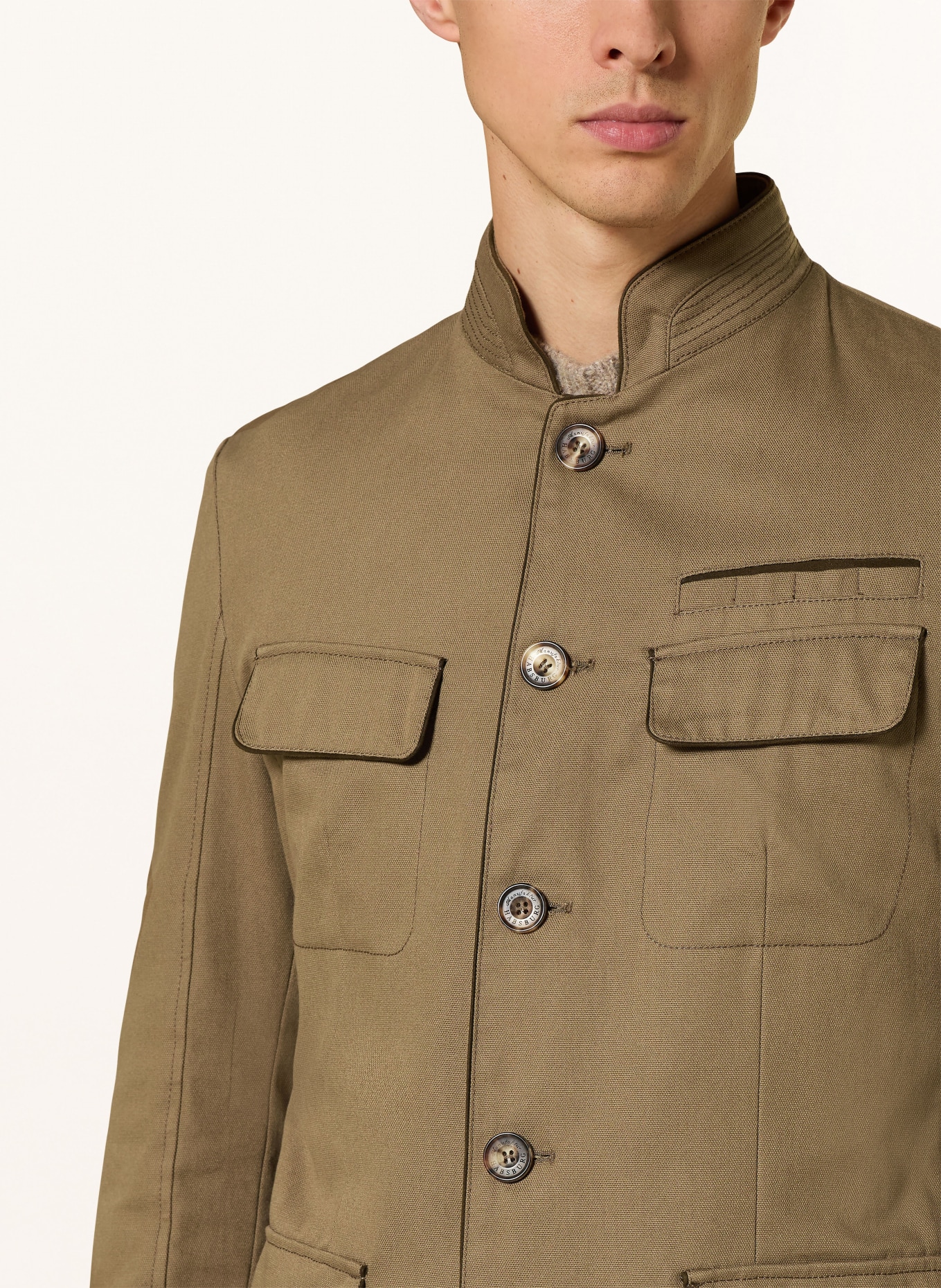 HABSBURG Janker MAUTERN: OLIVE