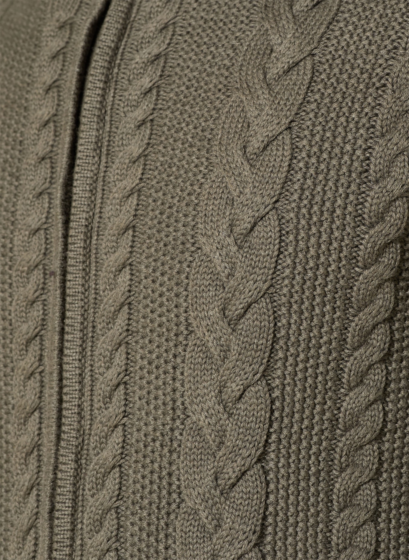 HABSBURG DAVIDE cardigan: KHAKI