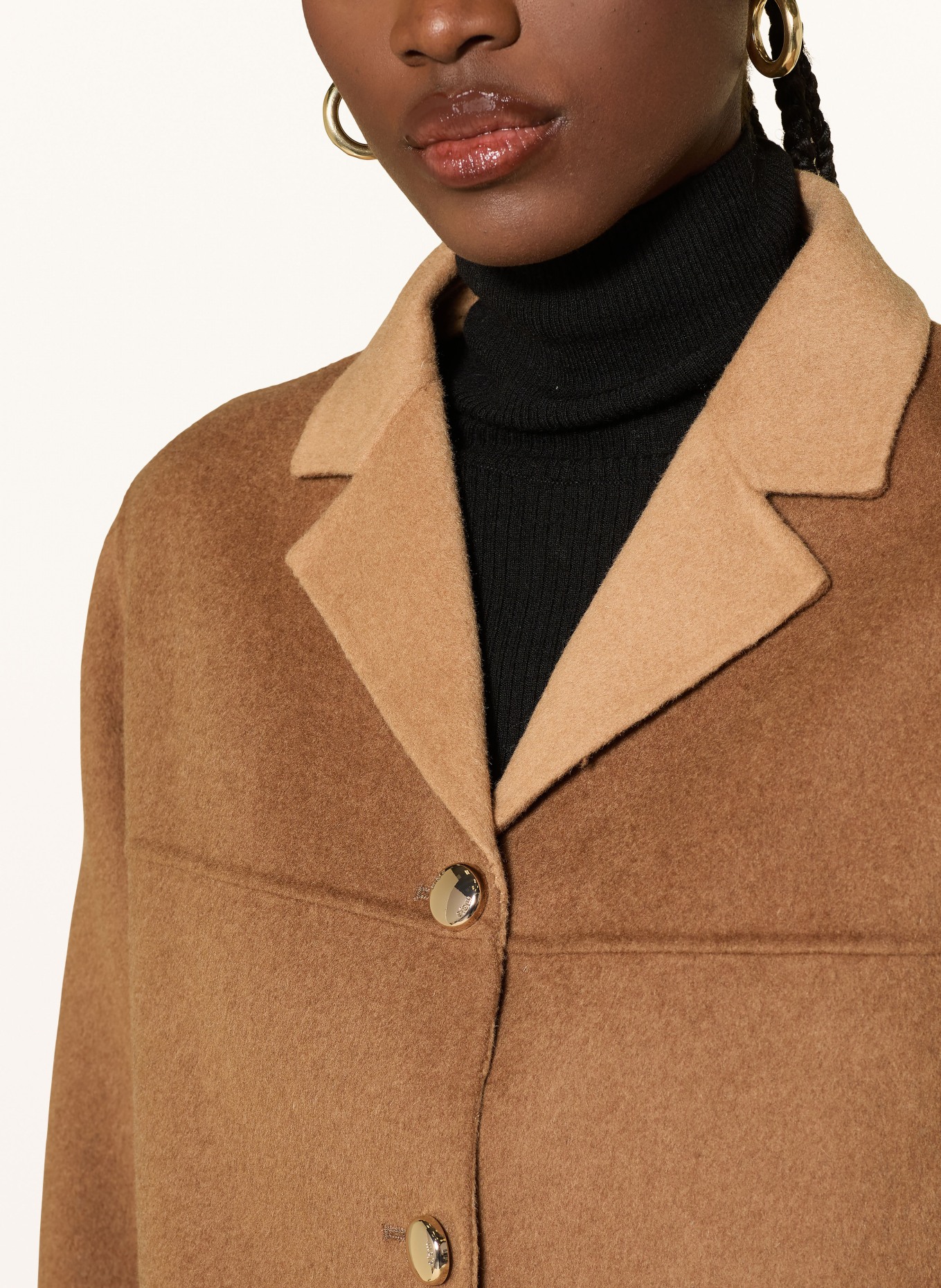 maje Jacke: COGNAC
