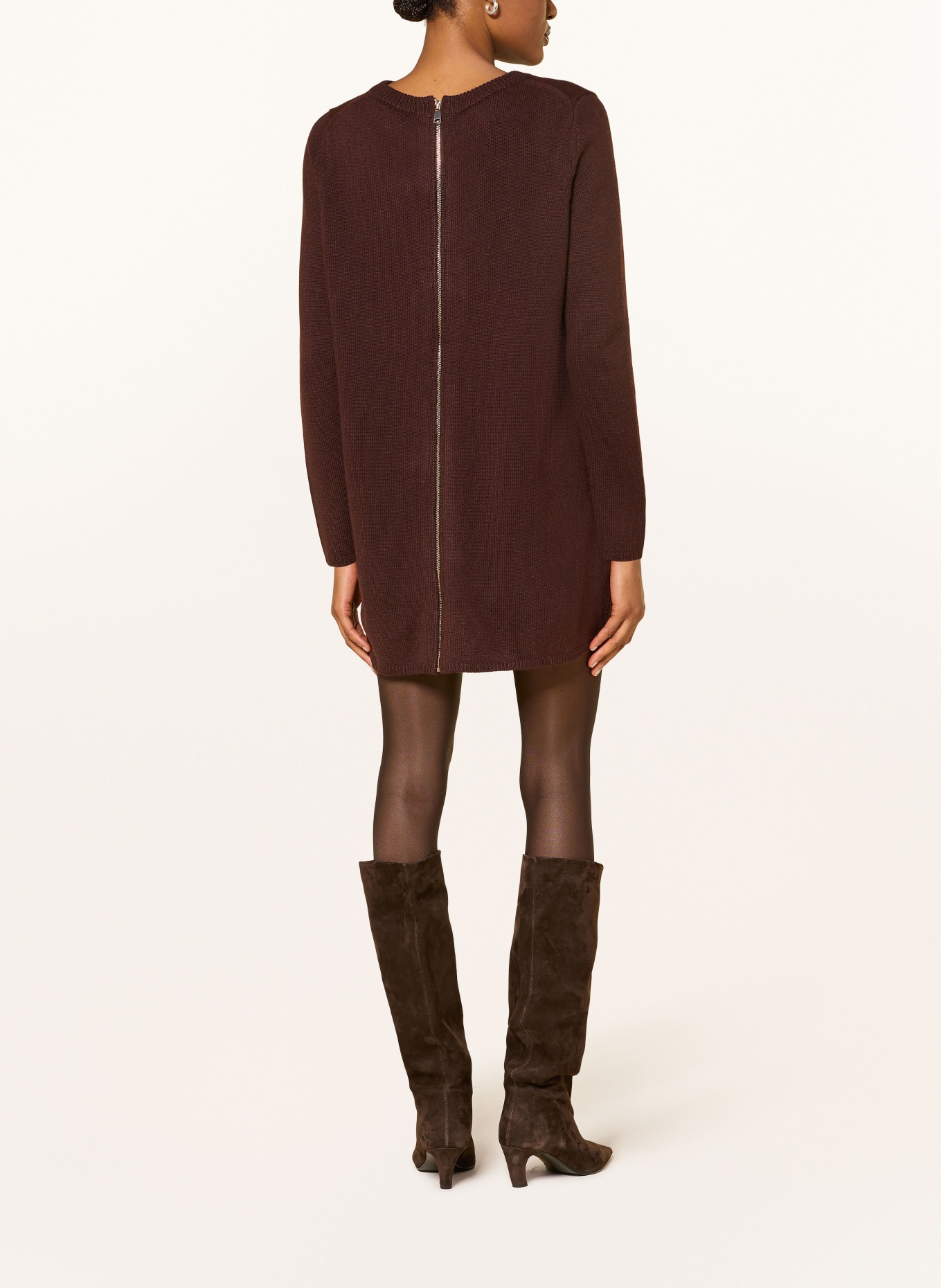 ba&sh Strickkleid ATESS: DUNKELBRAUN