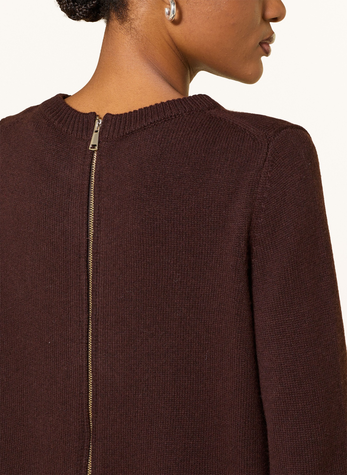 ba&sh Strickkleid ATESS: DUNKELBRAUN