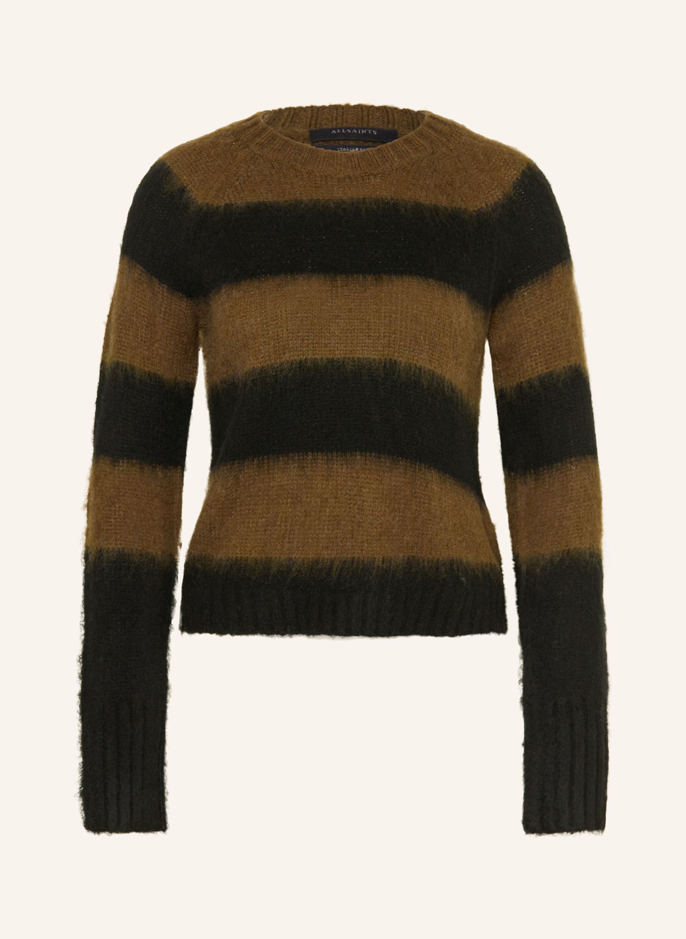 ALLSAINTS Pullover LOU: BRAUN / SCHWARZ