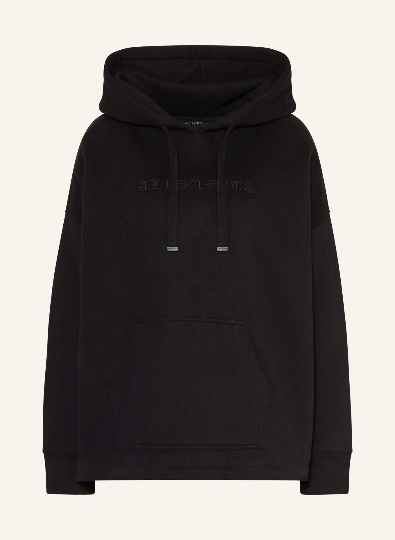 ALLSAINTS Oversized-Hoodie VISION ETIE: SCHWARZ