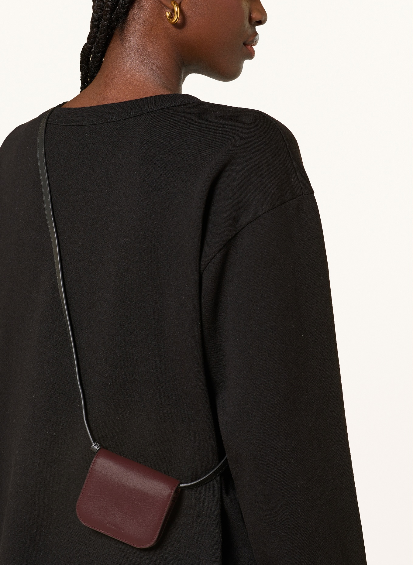 ALLSAINTS Umhängetasche MAEVE: DUNKELROT