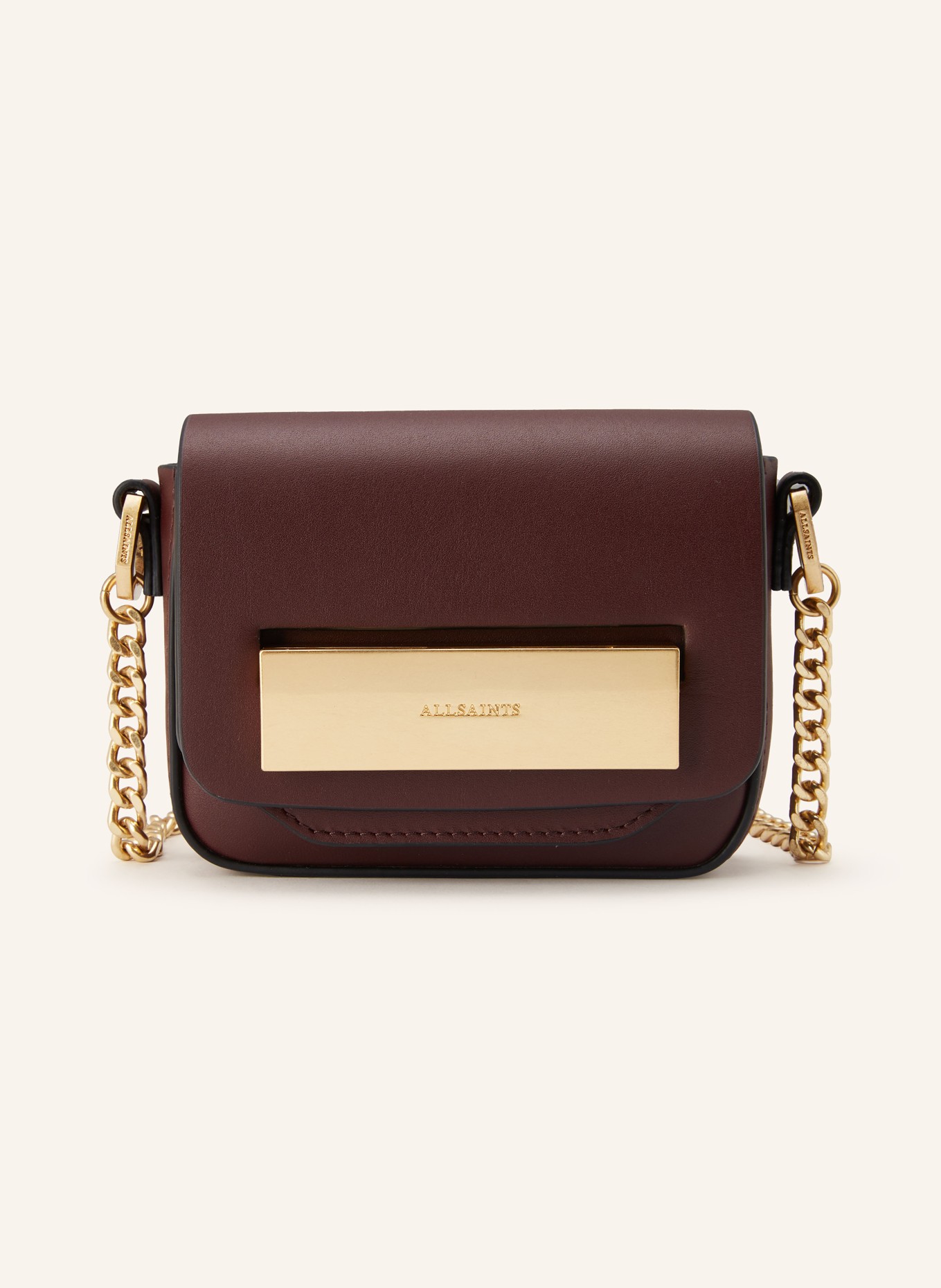 ALLSAINTS Umhängetasche ETTA: DUNKELROT