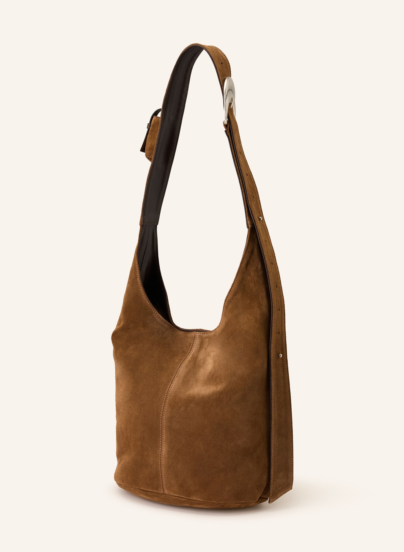 ba&sh Beuteltasche YOUYOU: BRAUN