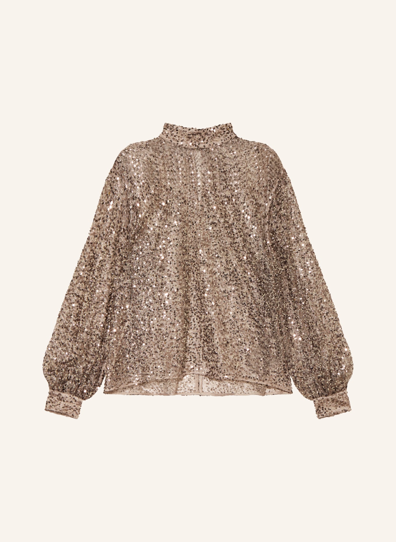 REISS Blusenshirt SIENNA mit Pailletten: SILBER