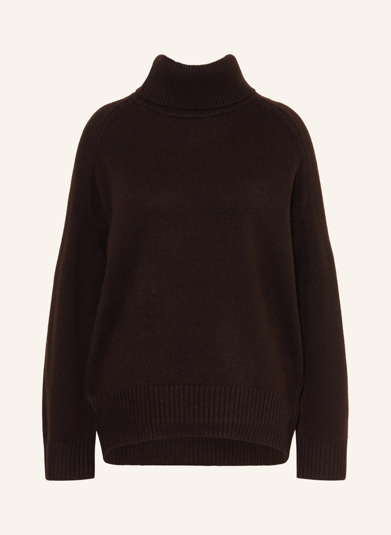 REISS Rollkragenpullover BROOKLYN: DUNKELBRAUN