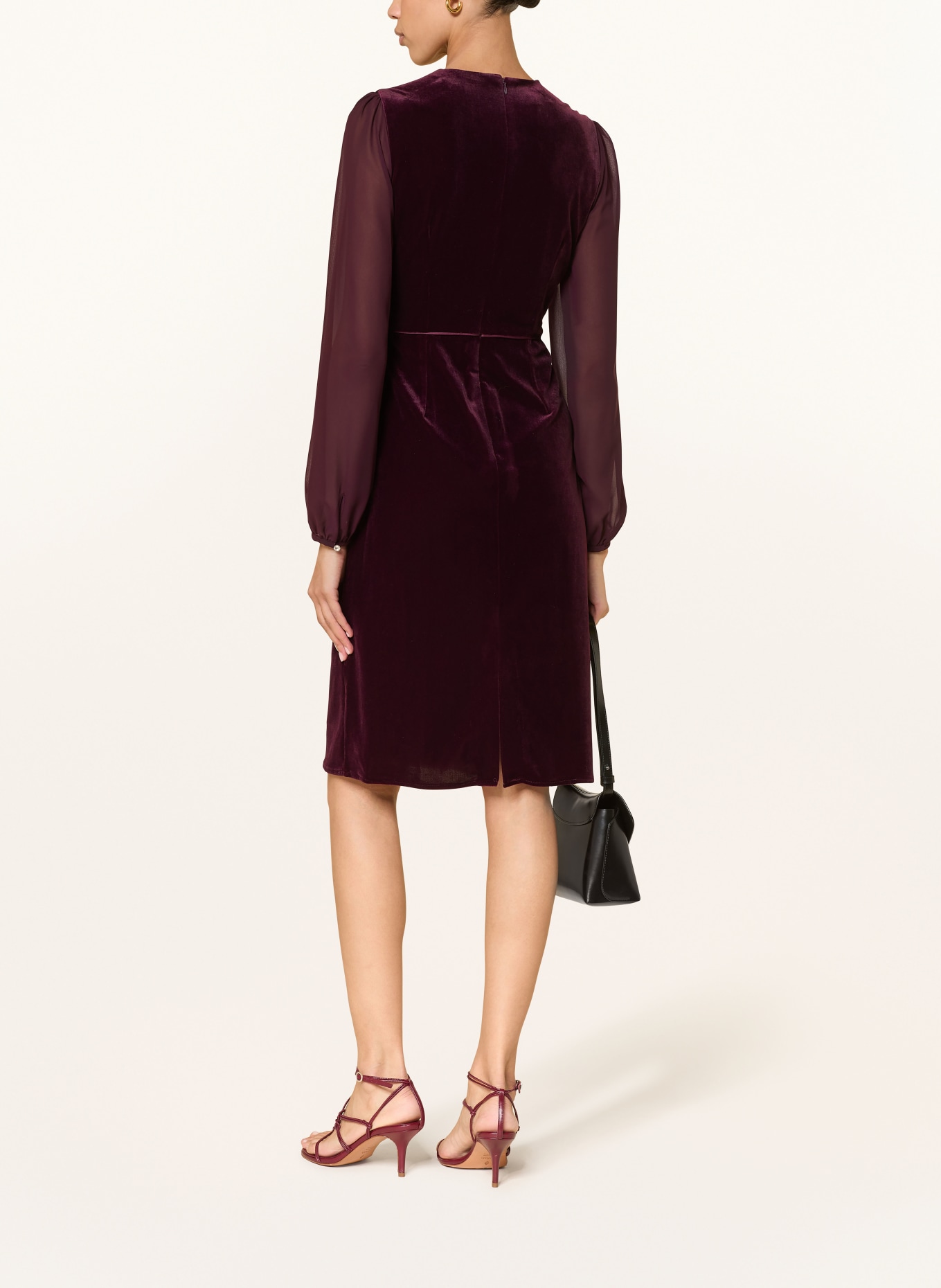 HOBBS Etuikleid WILLOW aus Nicki: DUNKELROT