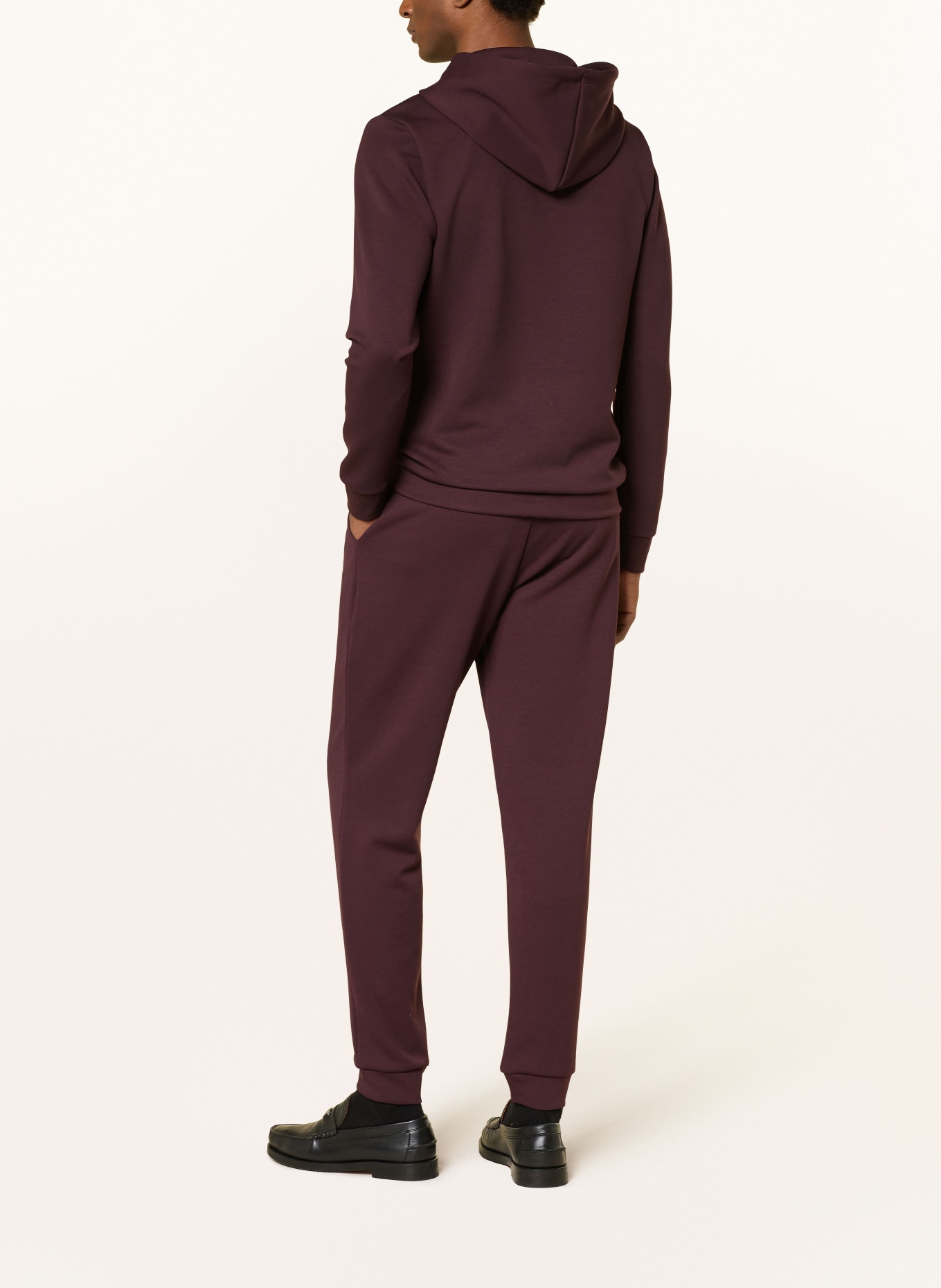 REISS Sweatpants PREMIER: DUNKELROT