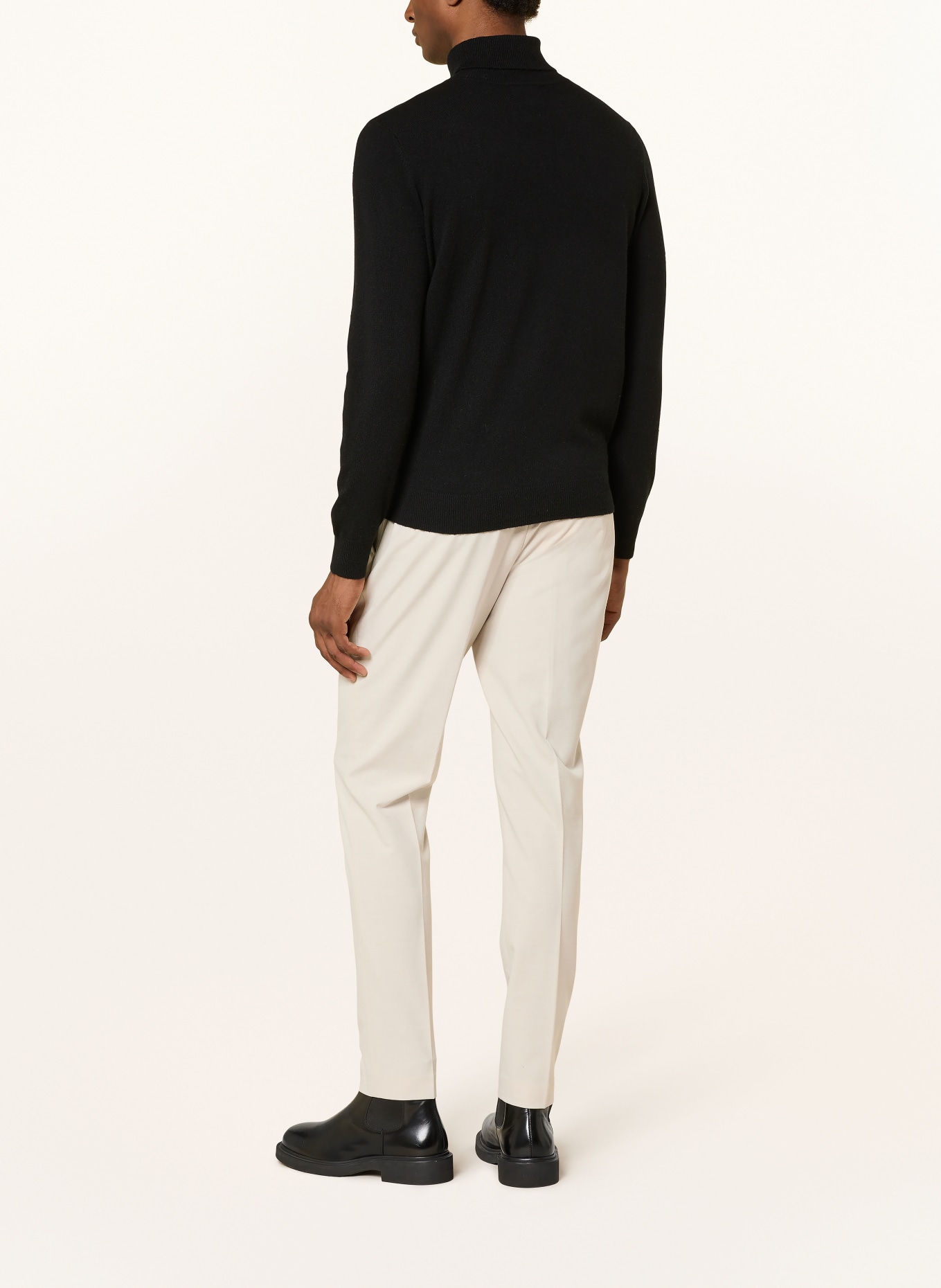 REISS FOUND Slim Fit Pants: ECRU