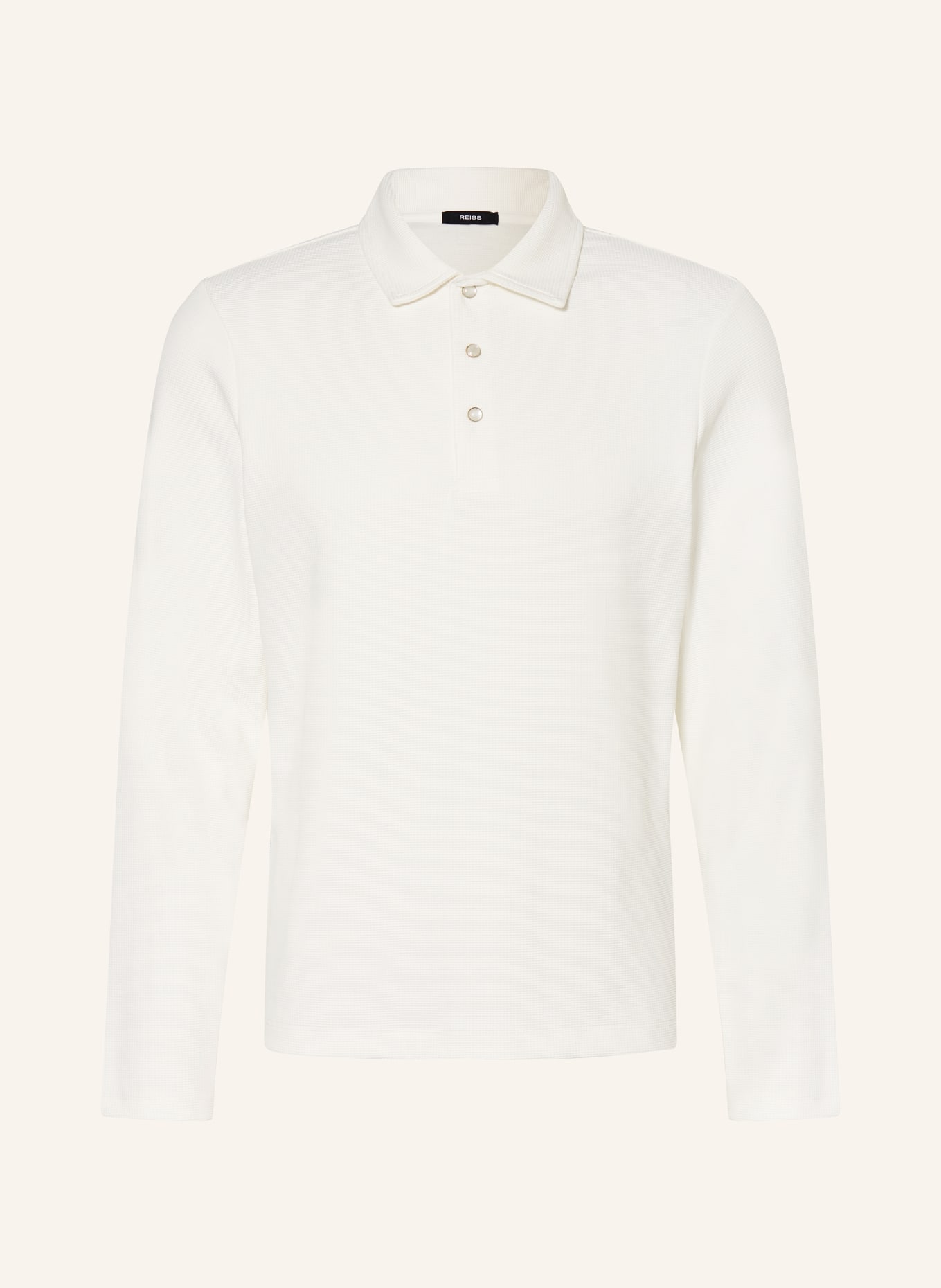 REISS Piqué-Poloshirt TIVOLLI: WEISS