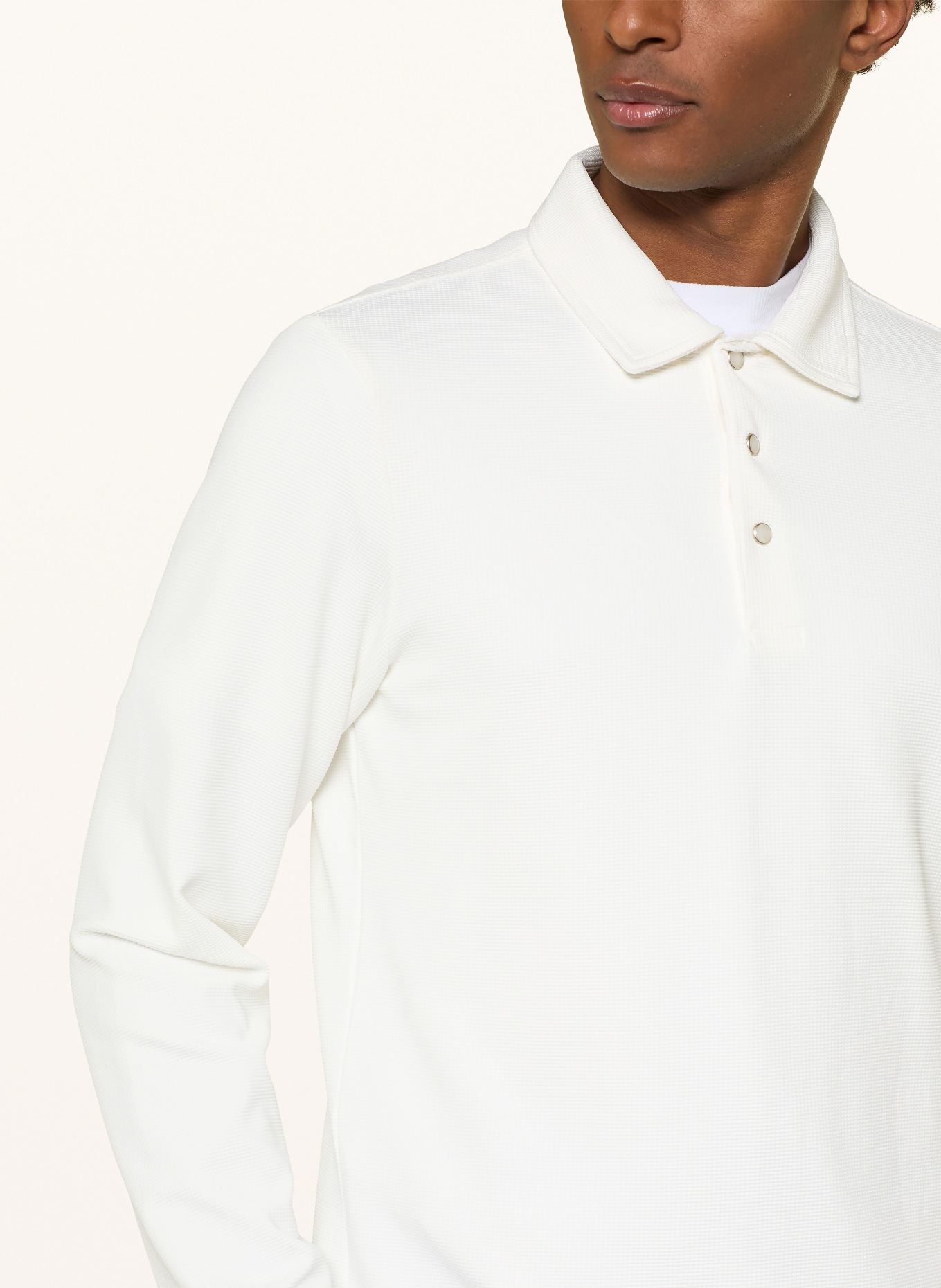 REISS Piqué-Poloshirt TIVOLLI: WEISS