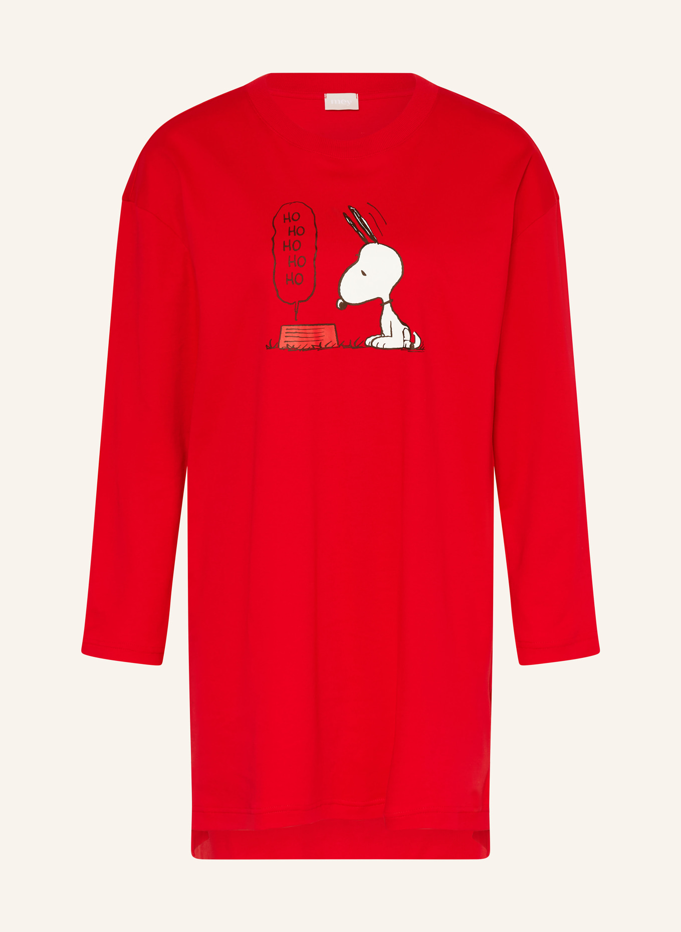 mey Nachthemd Serie mey x PEANUTS: ROT