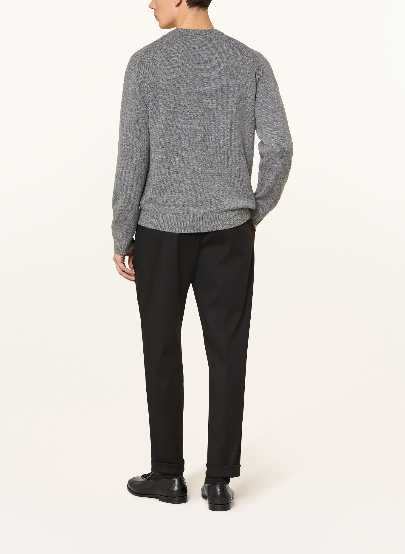 REISS Pullover FOULTON: GRAU