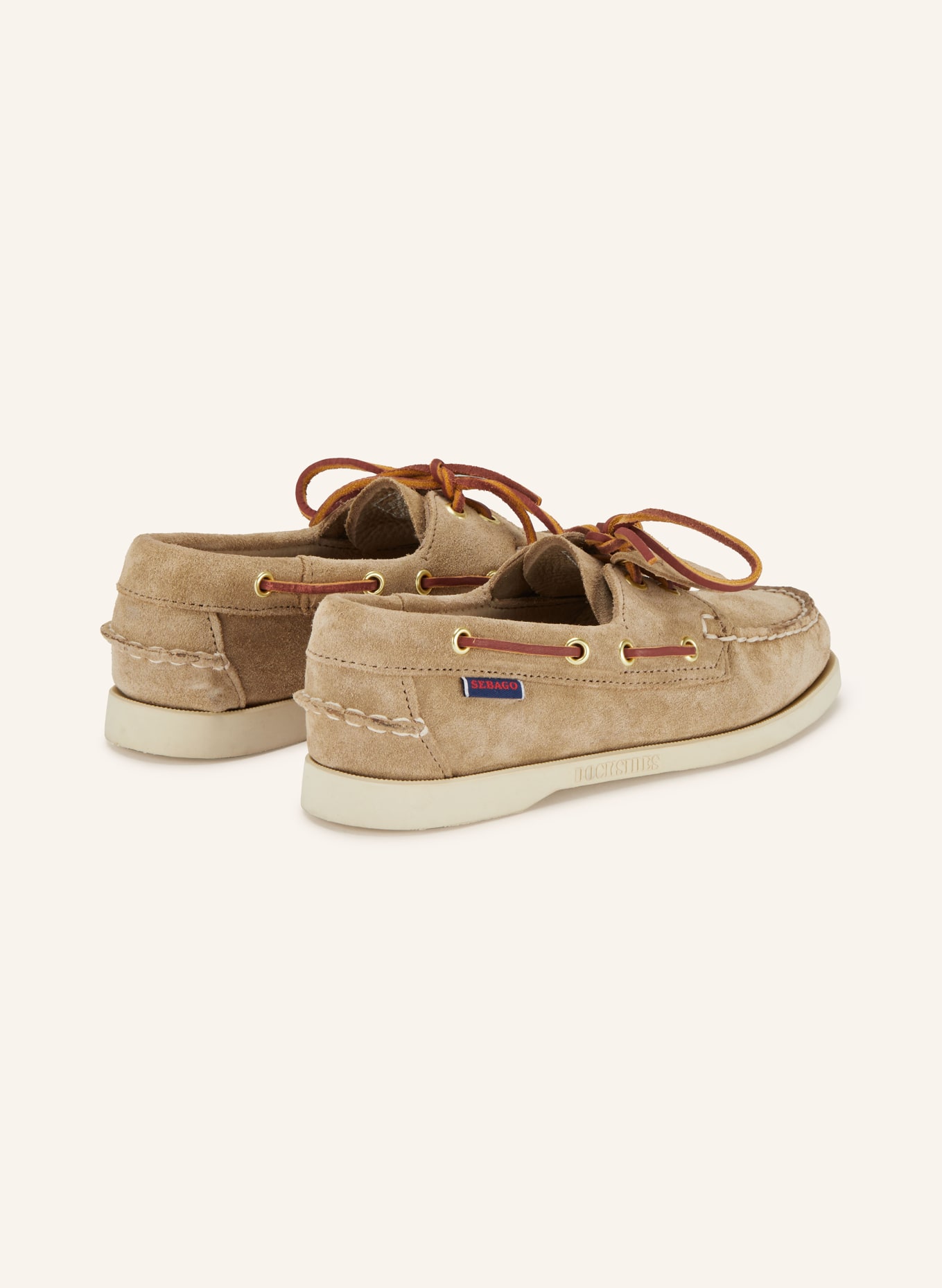 SEBAGO Bootsschuhe PORTLAND: BEIGE / BRAUN