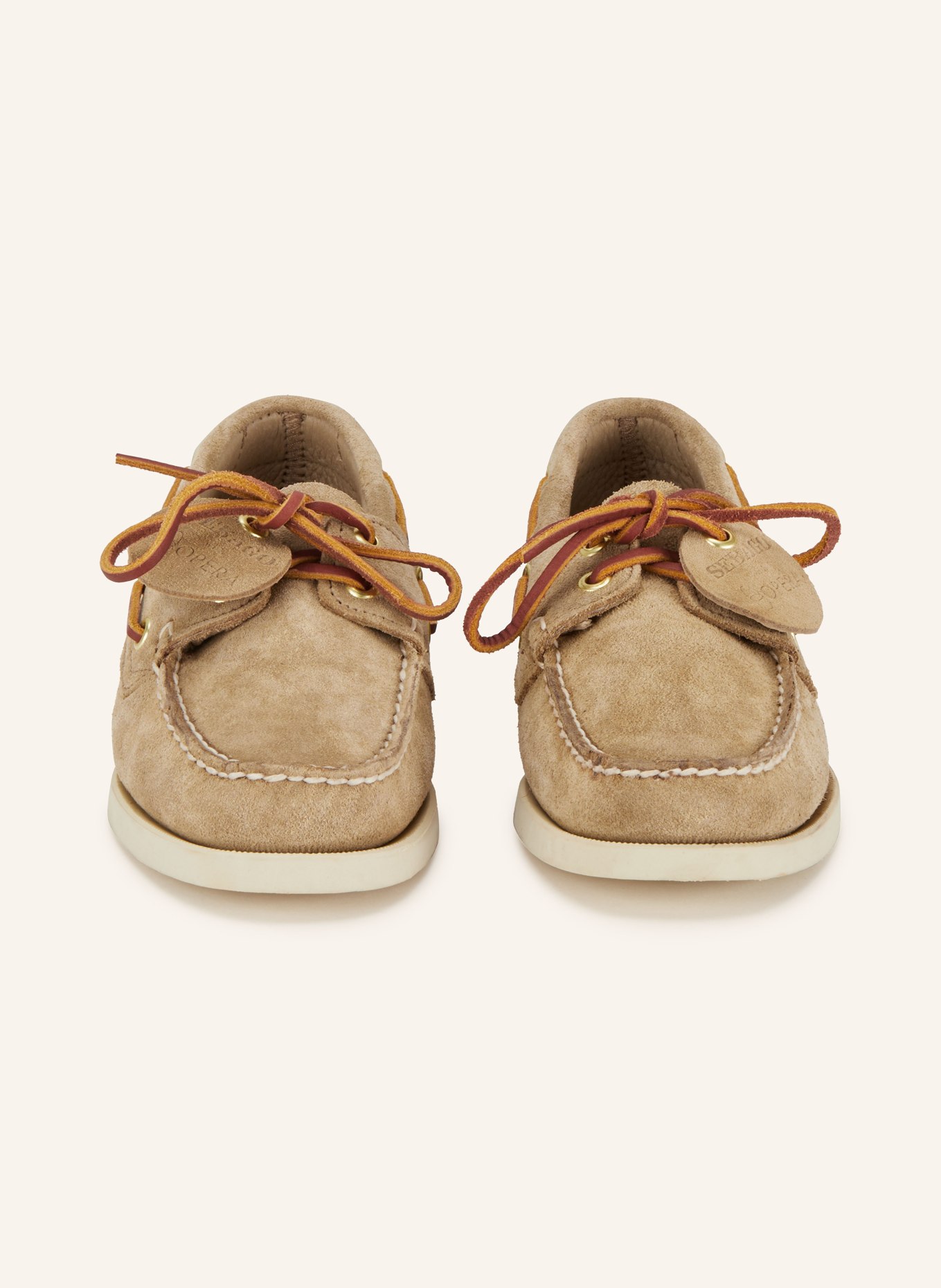 SEBAGO Bootsschuhe PORTLAND: BEIGE / BRAUN