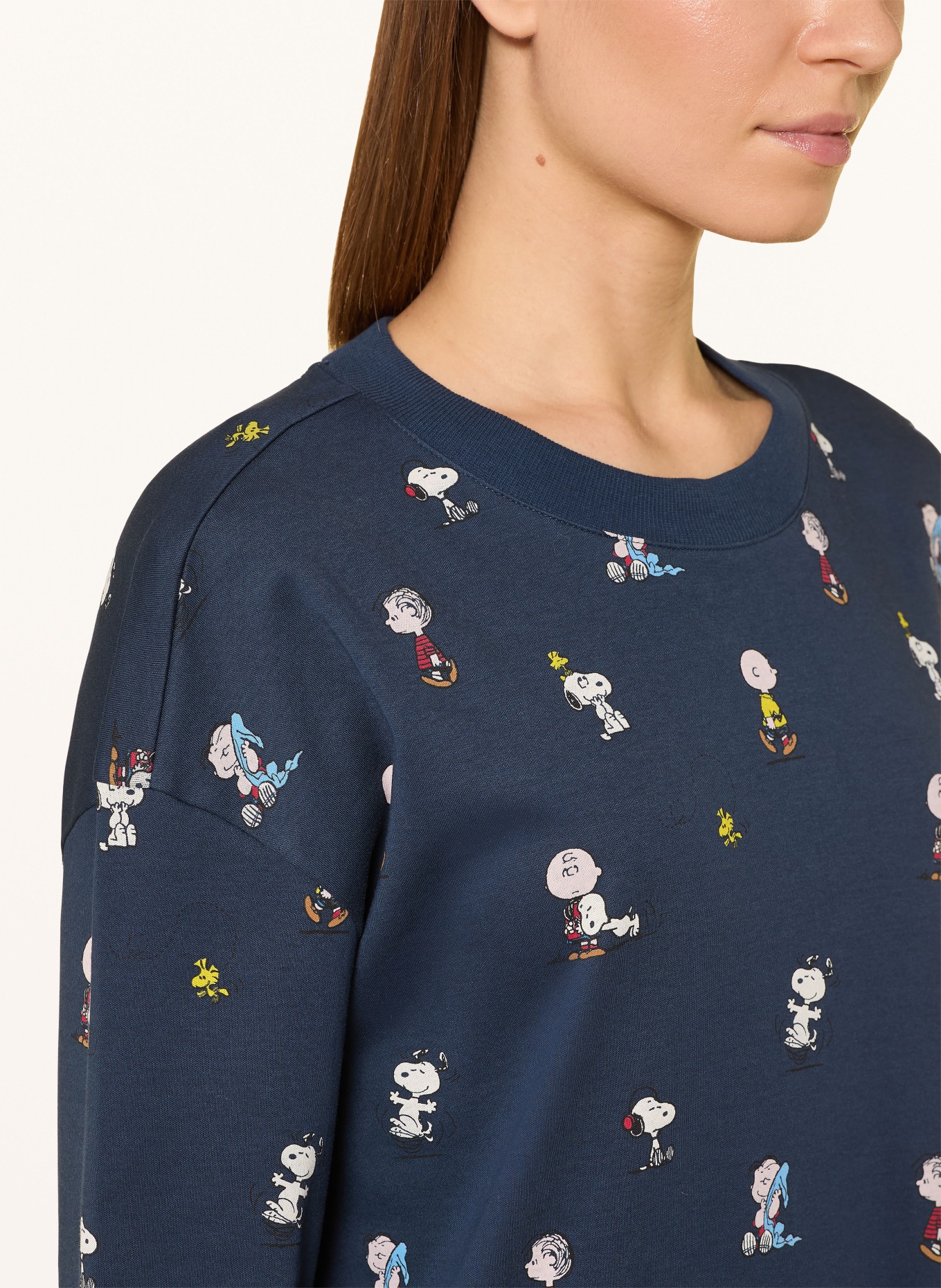 mey Nachthemd Serie mey x PEANUTS: BLAU