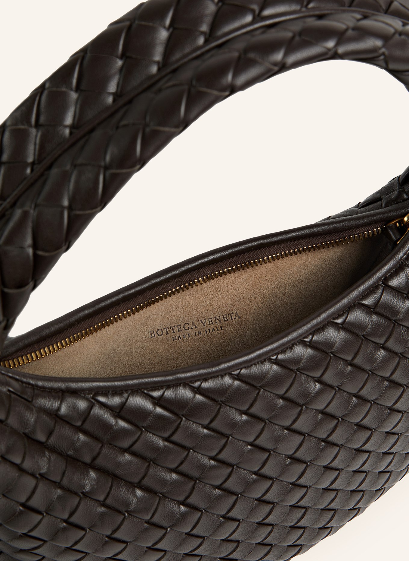 BOTTEGA VENETA Handtasche VENETA SMALL: FONDANT / MUSE BRASS