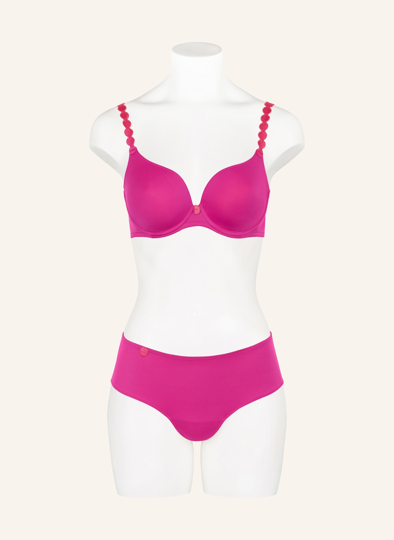 MARIE JO TOM molded bra: PINK