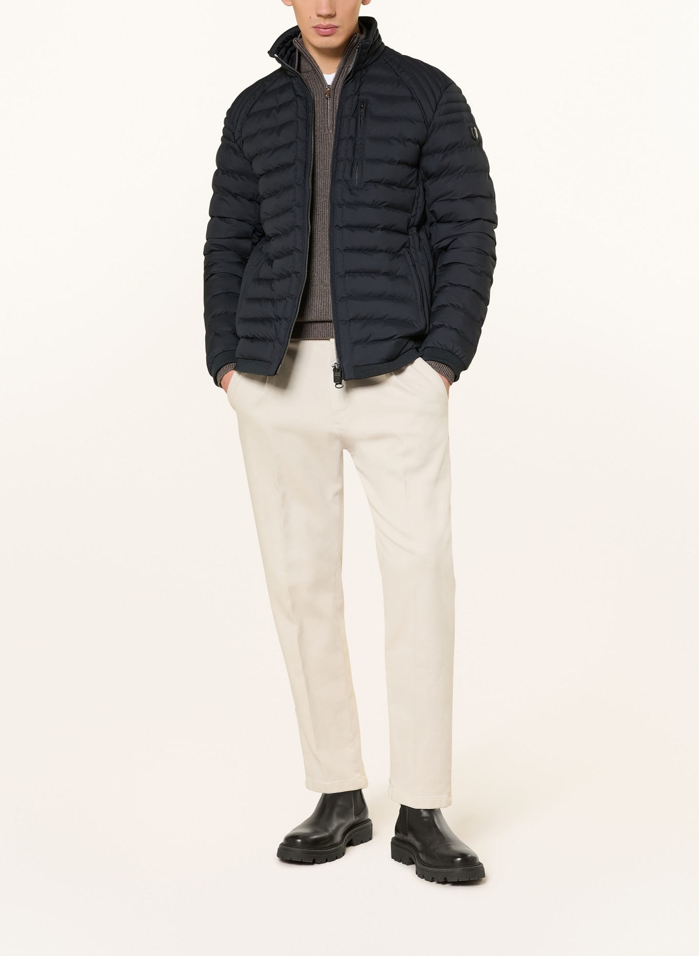 WELLENSTEYN Steppjacke MOLECULE: DUNKELBLAU