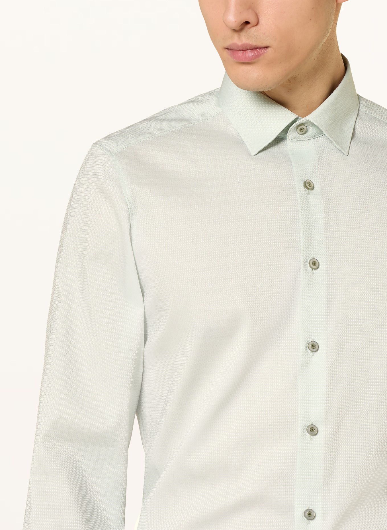 OLYMP Hemd Level Five body fit: HELLGRÜN