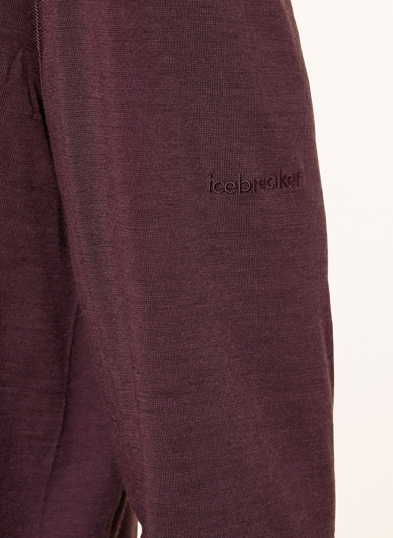 icebreaker Funktionswäsche-Shirt 200 OASIS aus Merinowolle: DUNKELROT