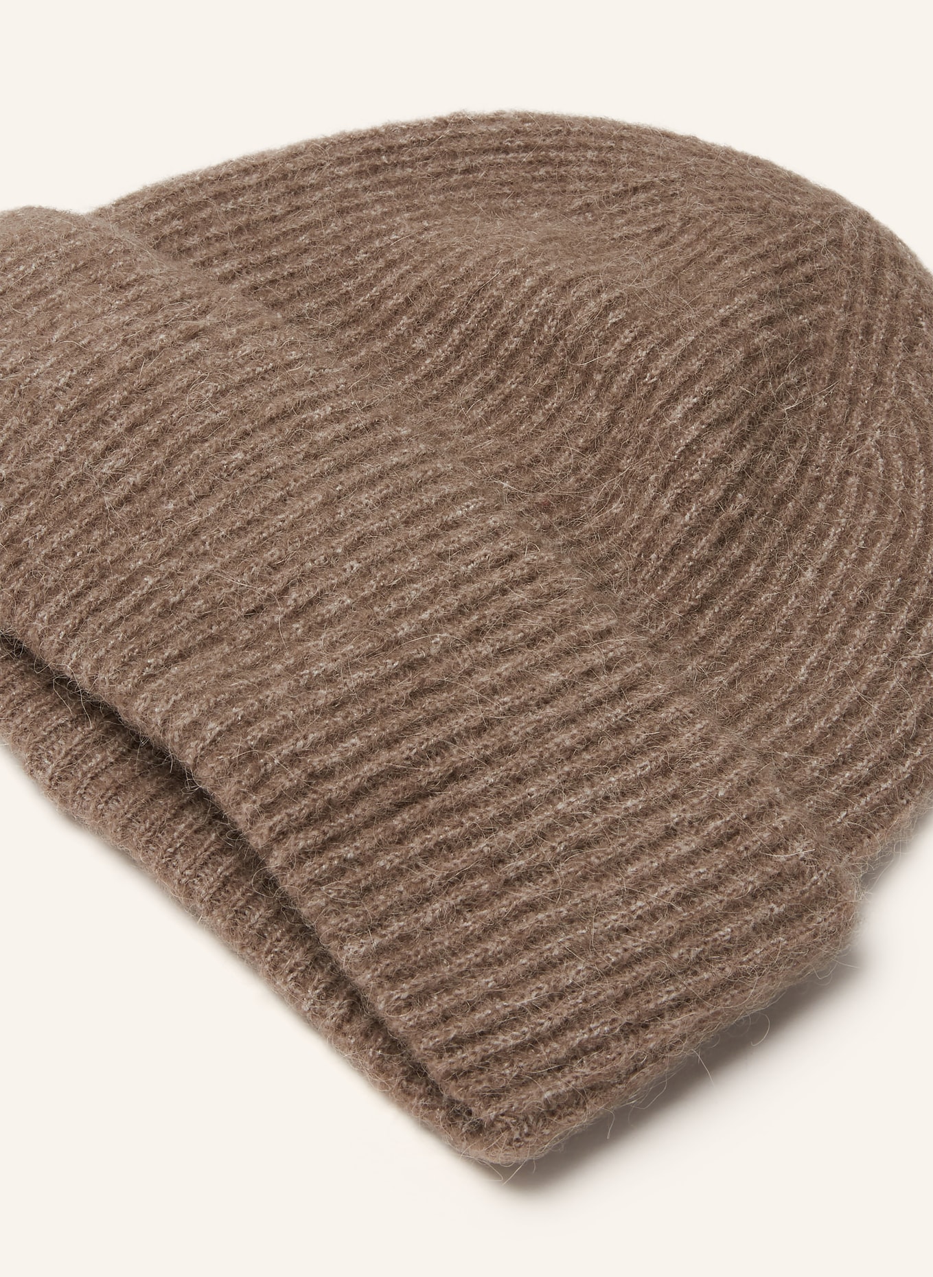 SAMSØE  SAMSØE Mütze NOR mit Alpaka: BRAUN