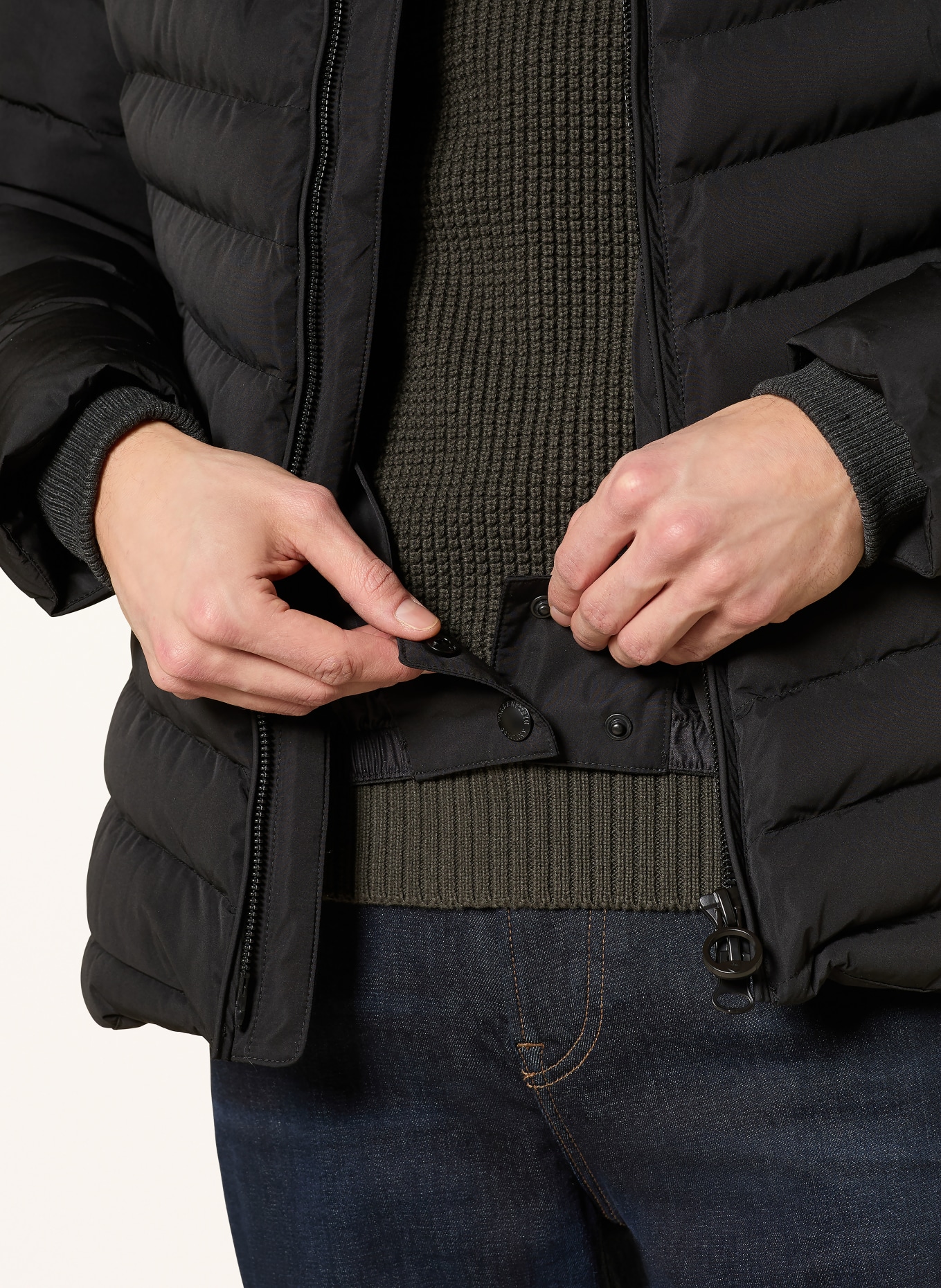 WELLENSTEYN Steppjacke CARMENERE: SCHWARZ