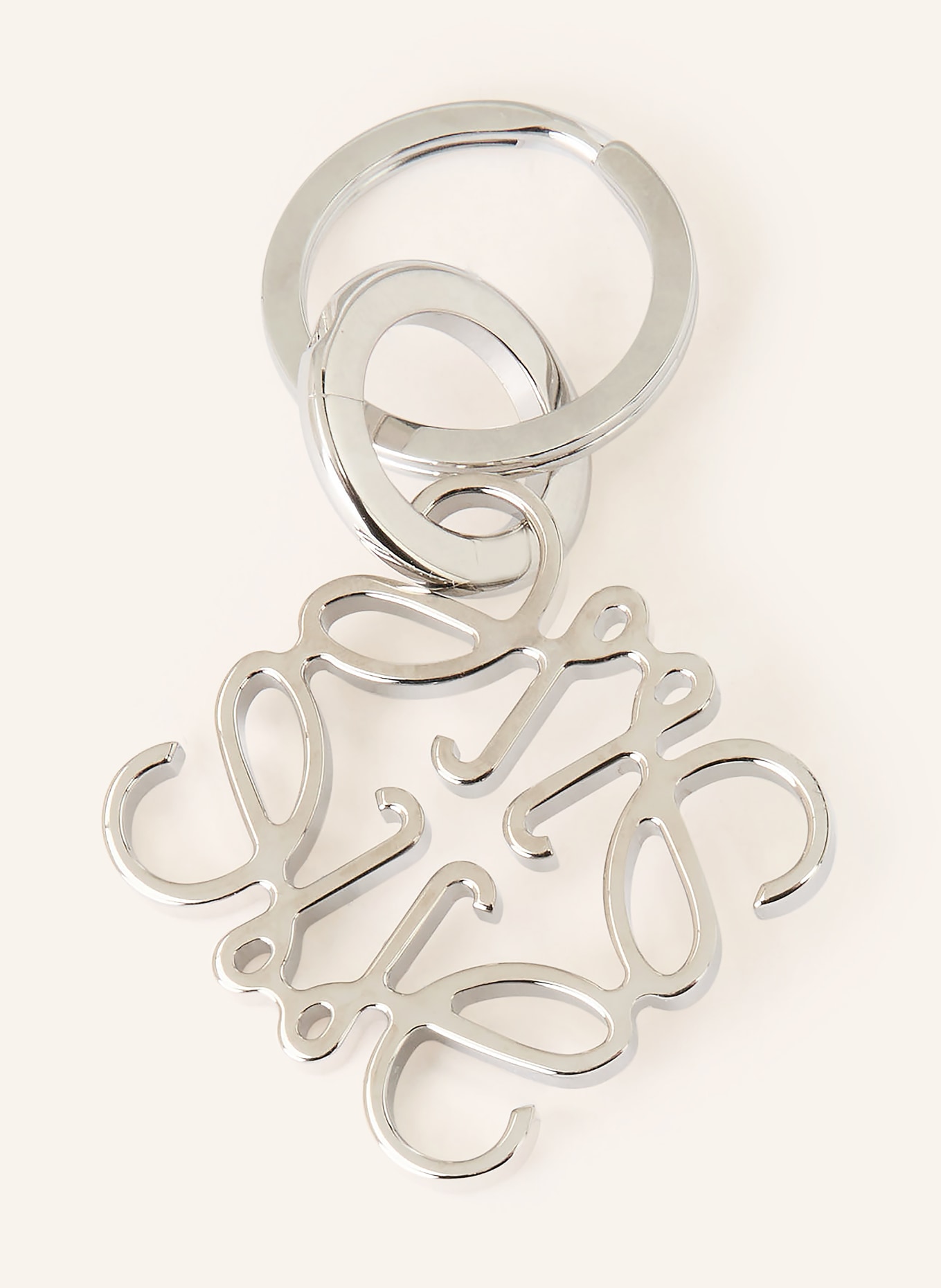LOEWE Schlüsselanhänger ANAGRAM: SILBER