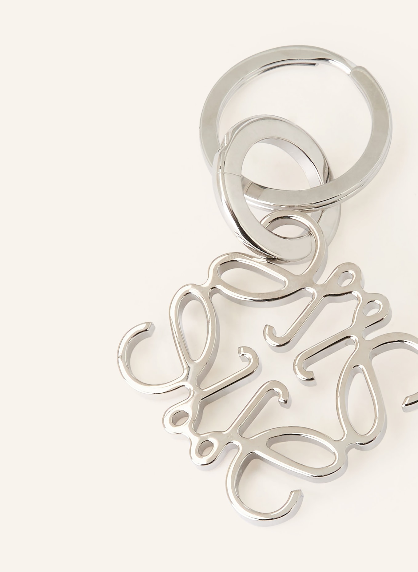 LOEWE Schlüsselanhänger ANAGRAM: SILBER