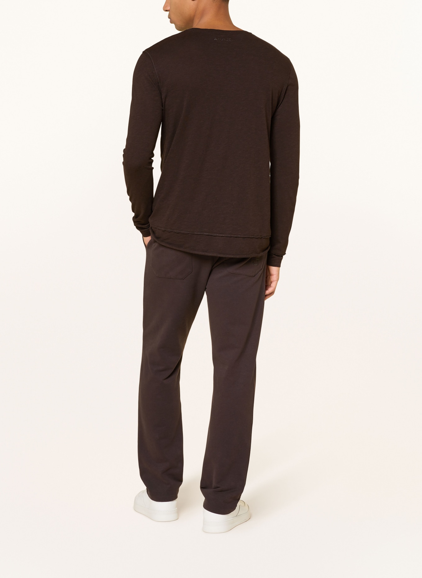 Juvia Koszulka z długim rękawem: CIEMNOBRĄZOWY