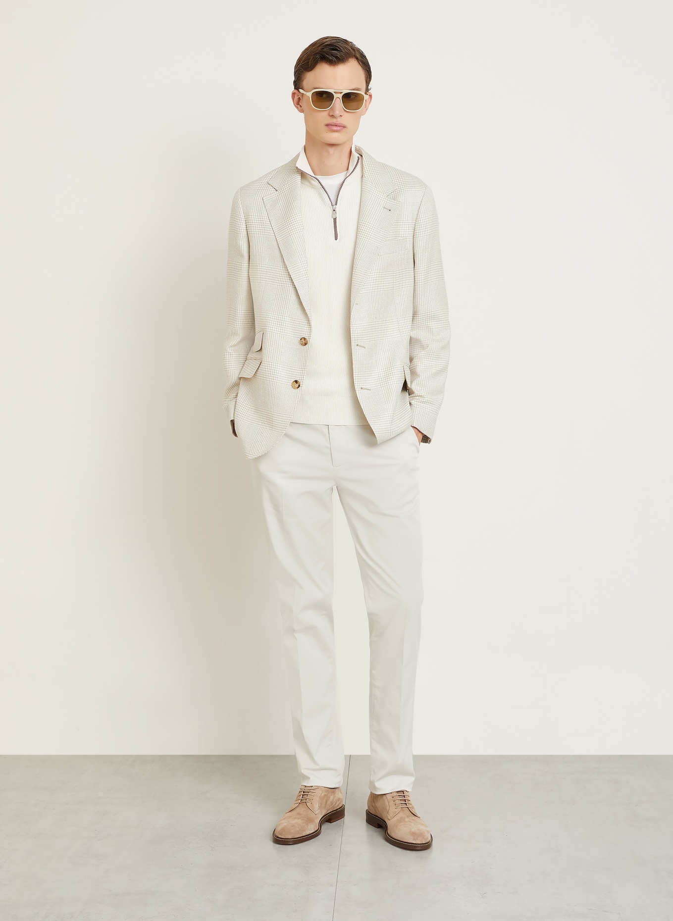 BRUNELLO CUCINELLI Chino: BEIGE