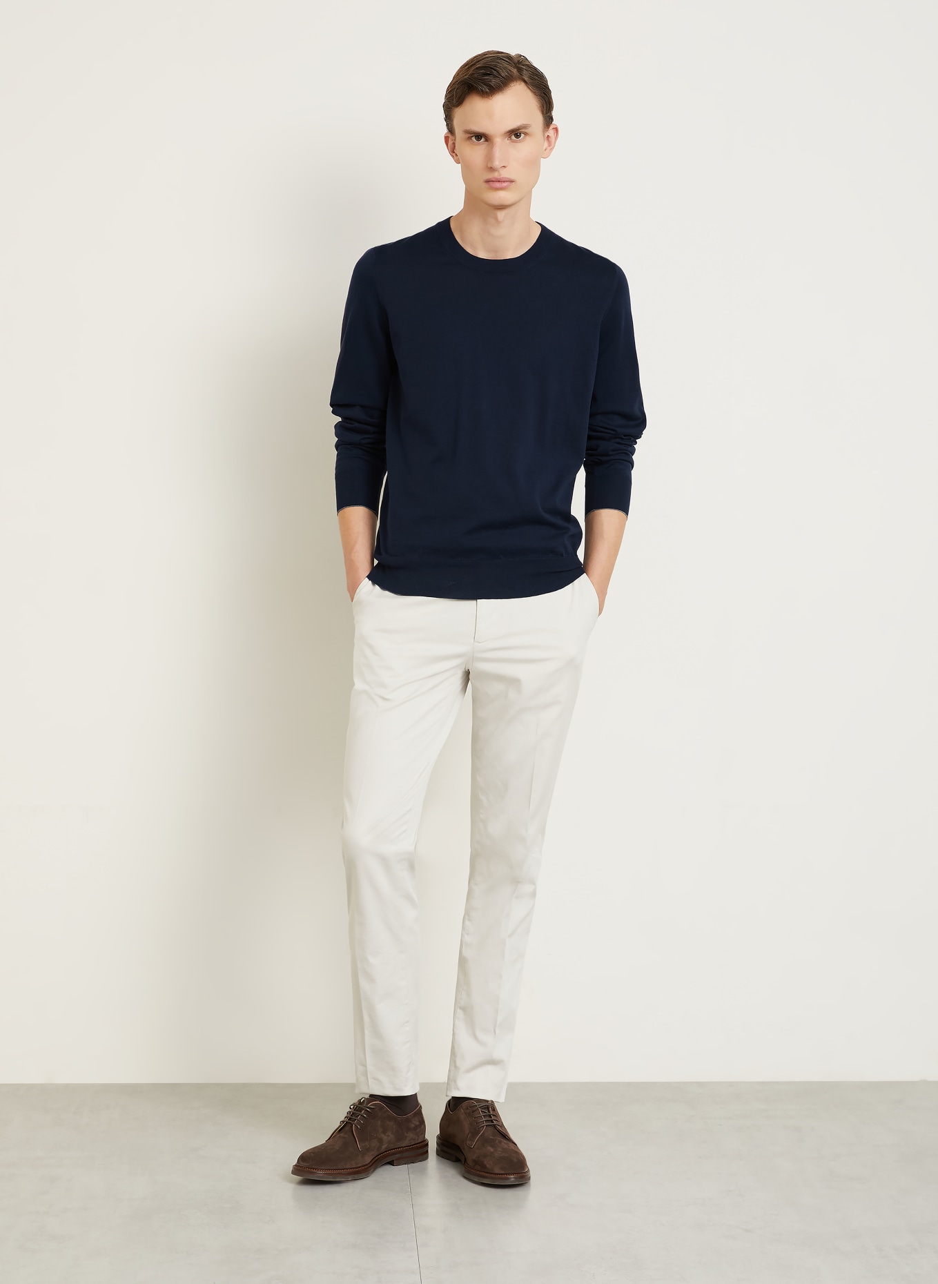 BRUNELLO CUCINELLI Pullover: DUNKELBLAU