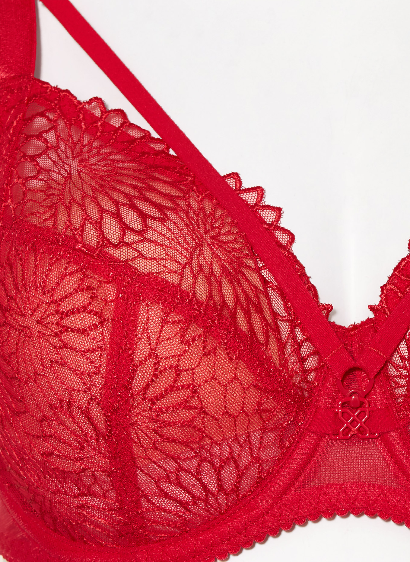 PrimaDonna Biustonosz z fiszbinami SOPHORA: CZERWONY