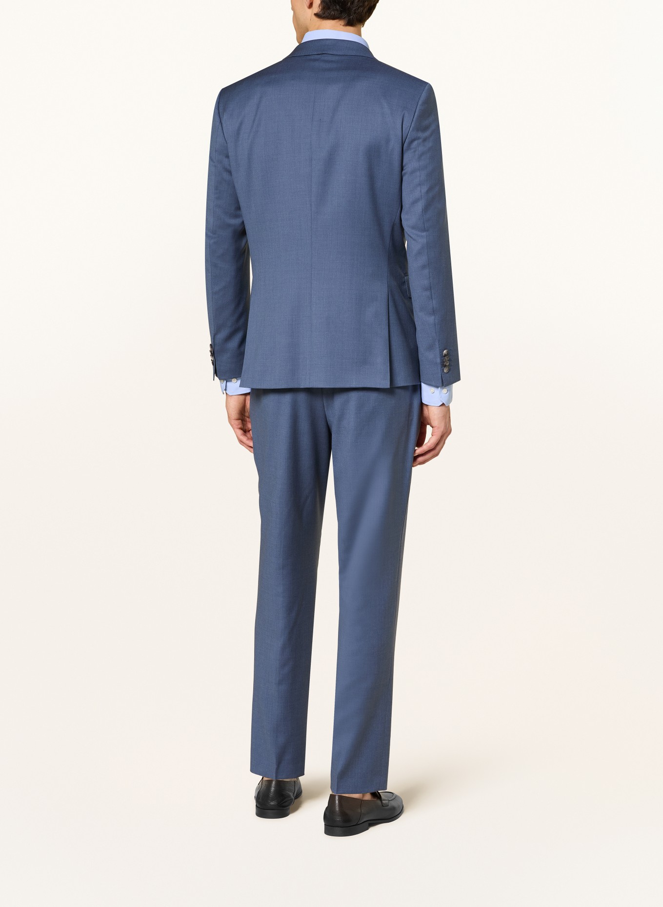 BOSS Marynarka garniturowa HUGE slim fit: 468 OPEN BLUE