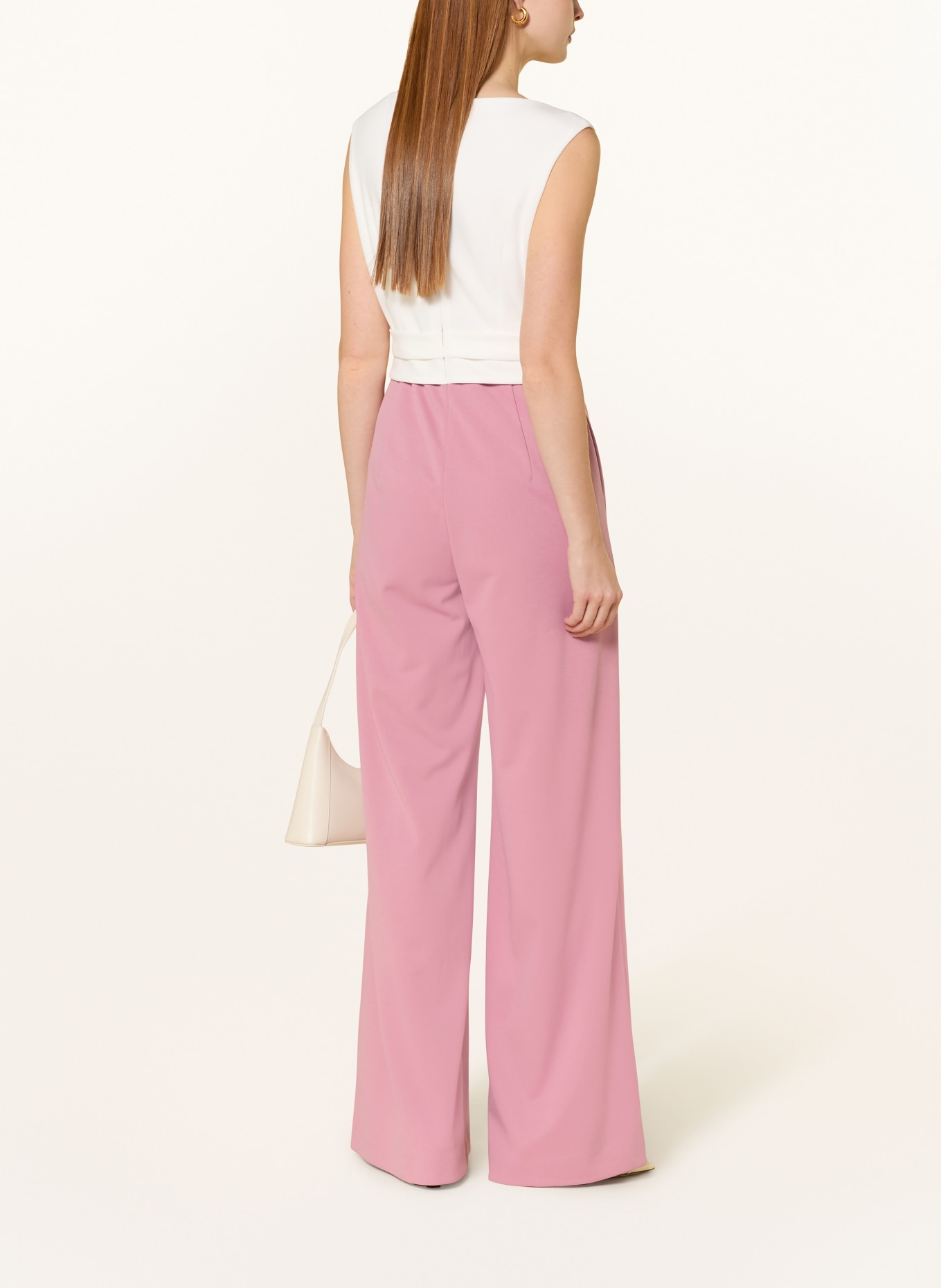 Vera Mont jumpsuit: ROSE / WHITE