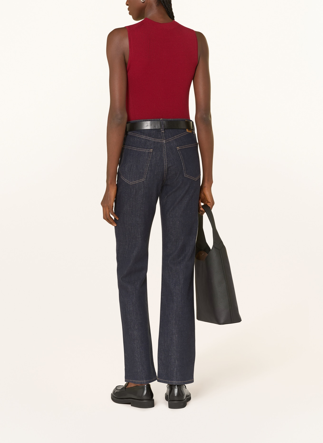 BOSS Stricktop FESKIES: DUNKELROT