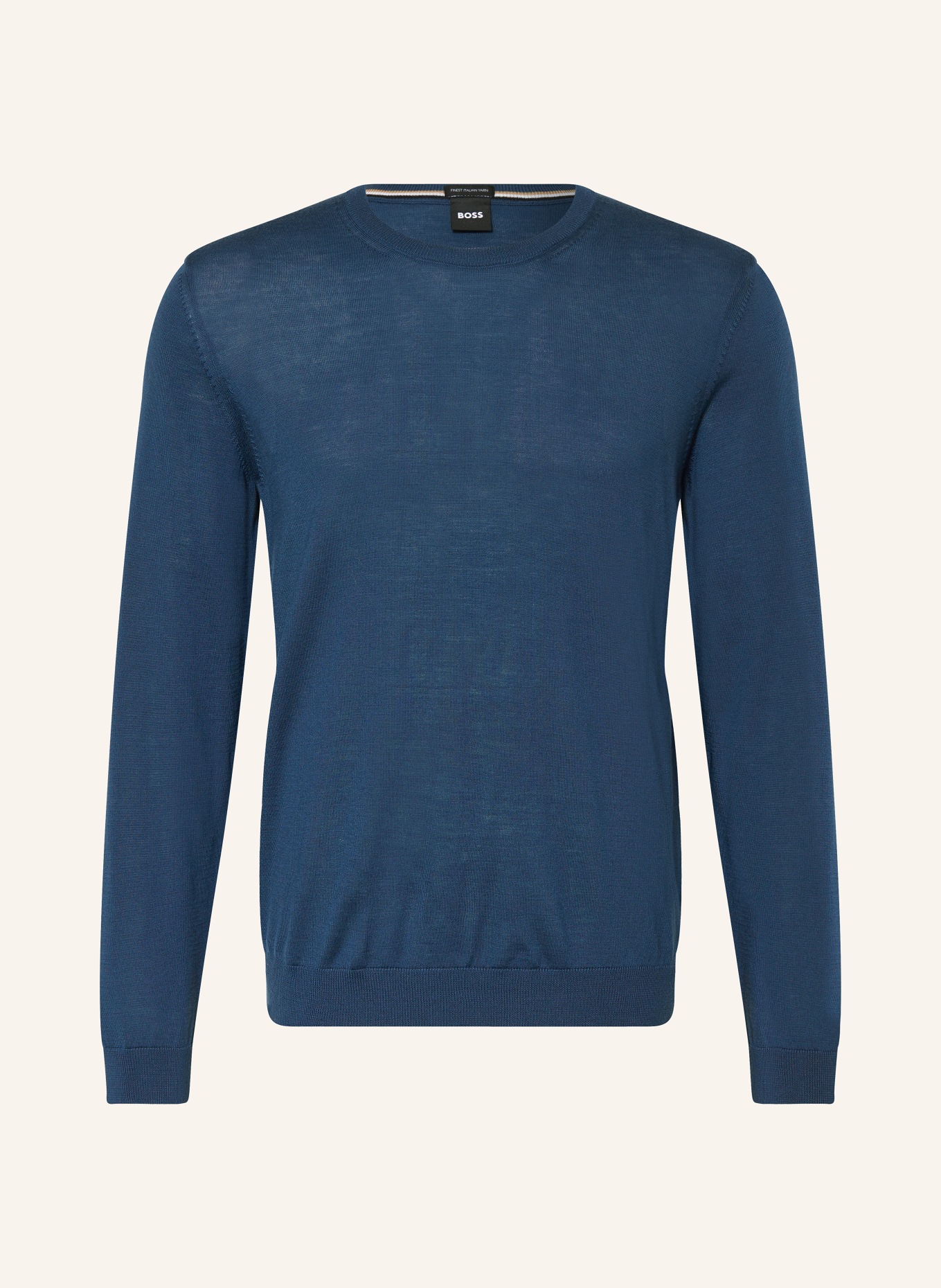BOSS Pullover LENO: BLAU