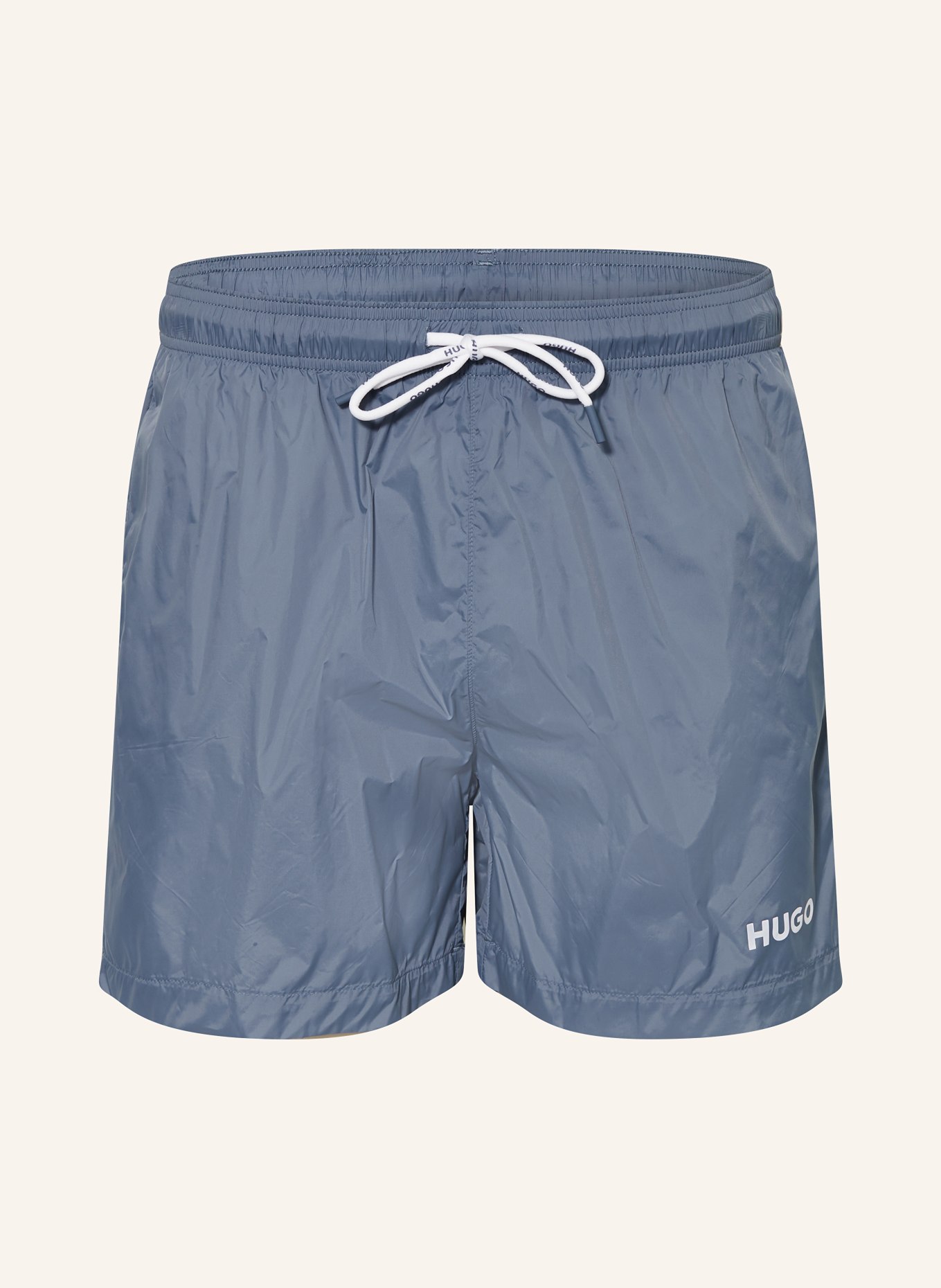 HUGO Badeshorts HAITI: HELLBLAU
