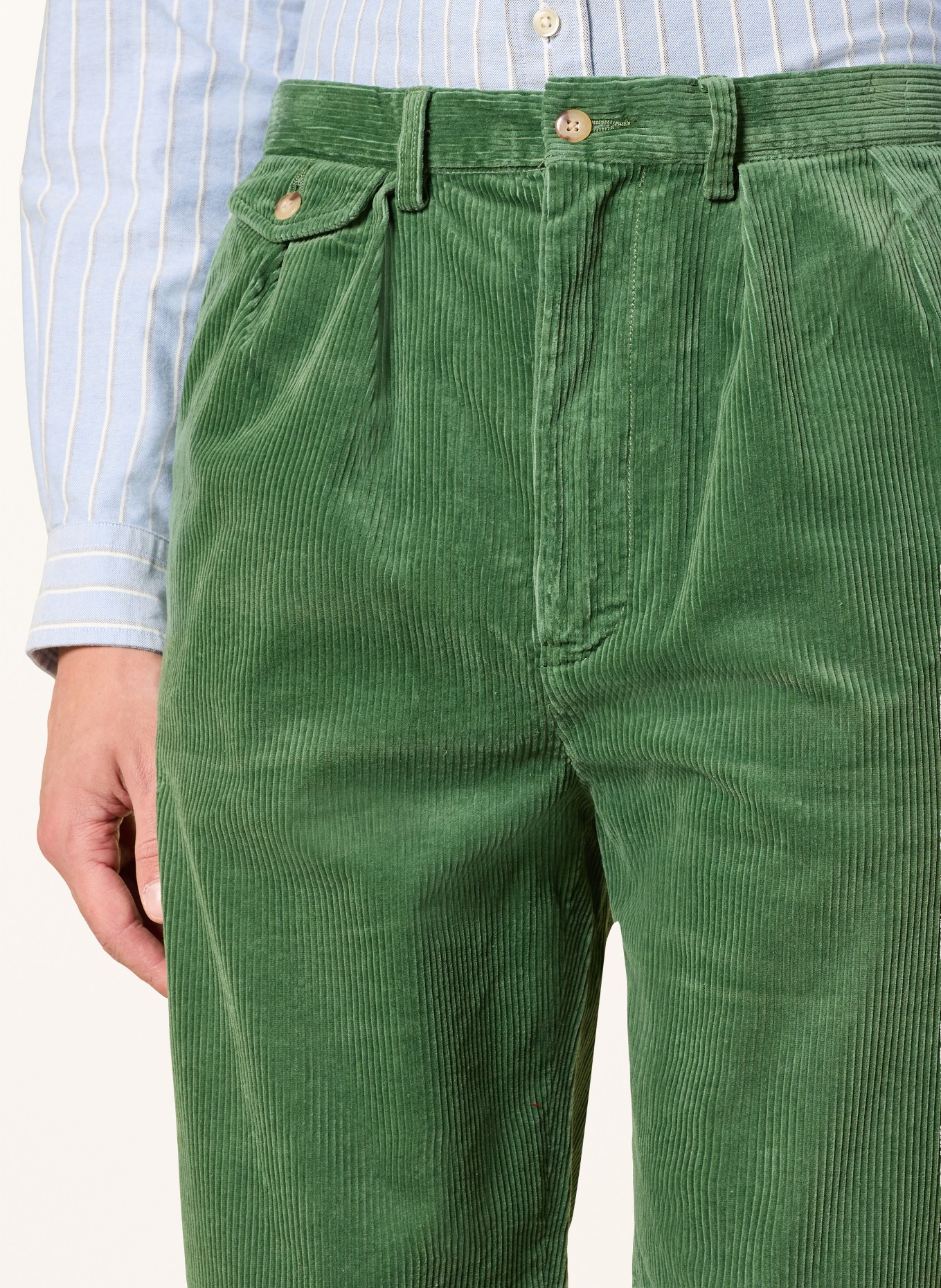 POLO RALPH LAUREN Cordchino Relaxed Fit: GRÜN