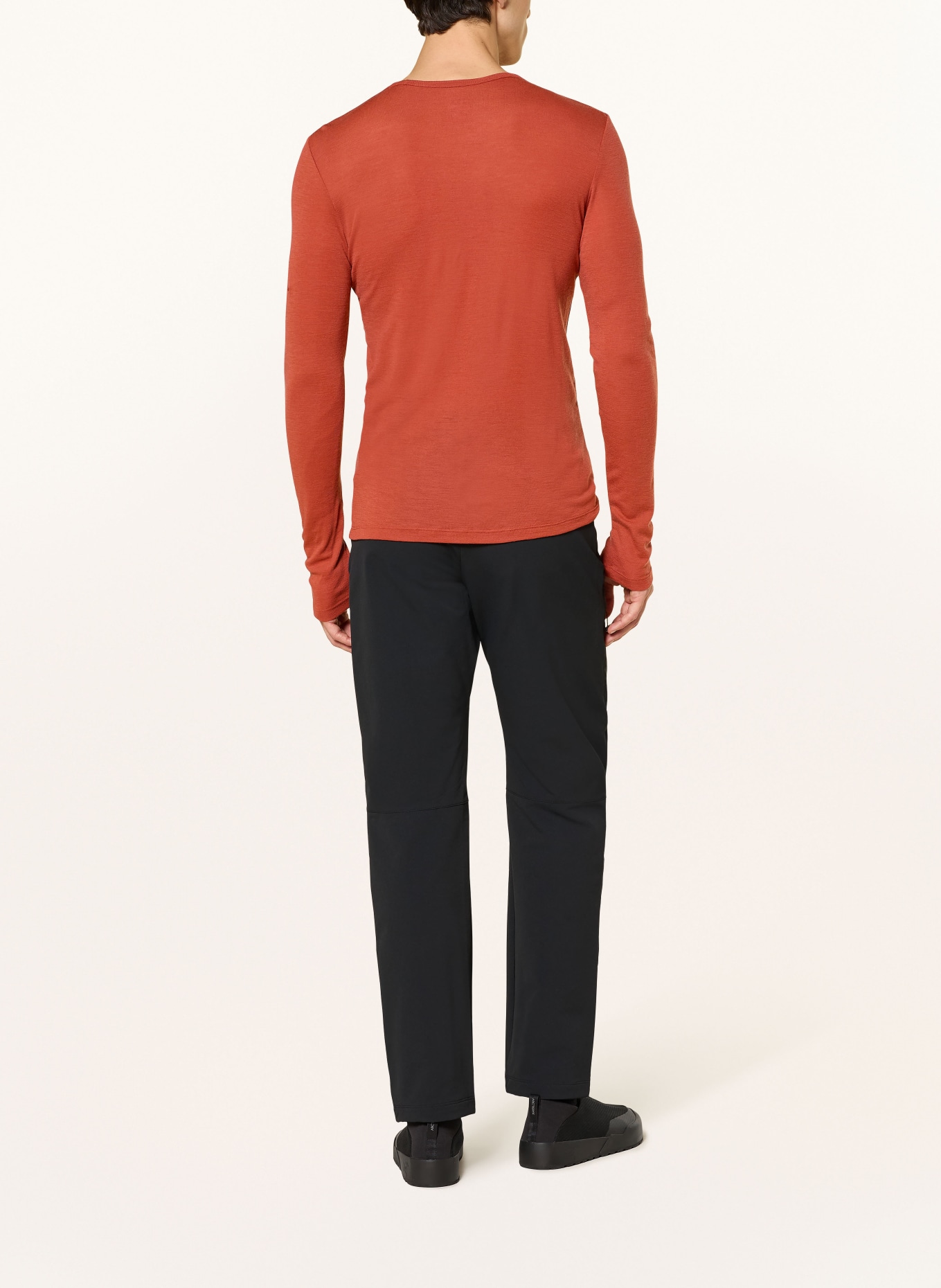 icebreaker Funktionswäsche-Shirt 175 EVERYDAY aus Merinowolle: DUNKELORANGE