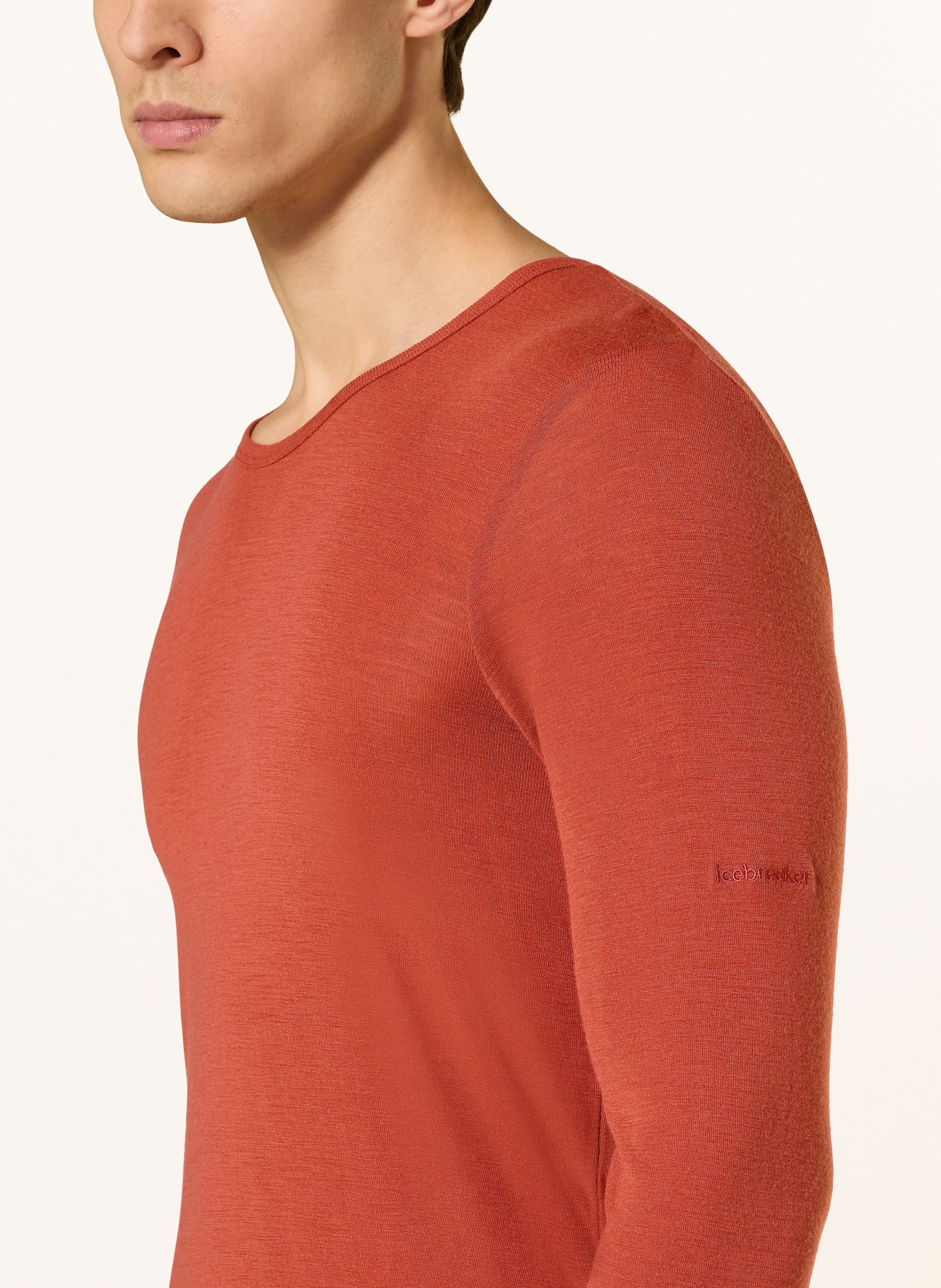 icebreaker Funktionswäsche-Shirt 175 EVERYDAY aus Merinowolle: DUNKELORANGE